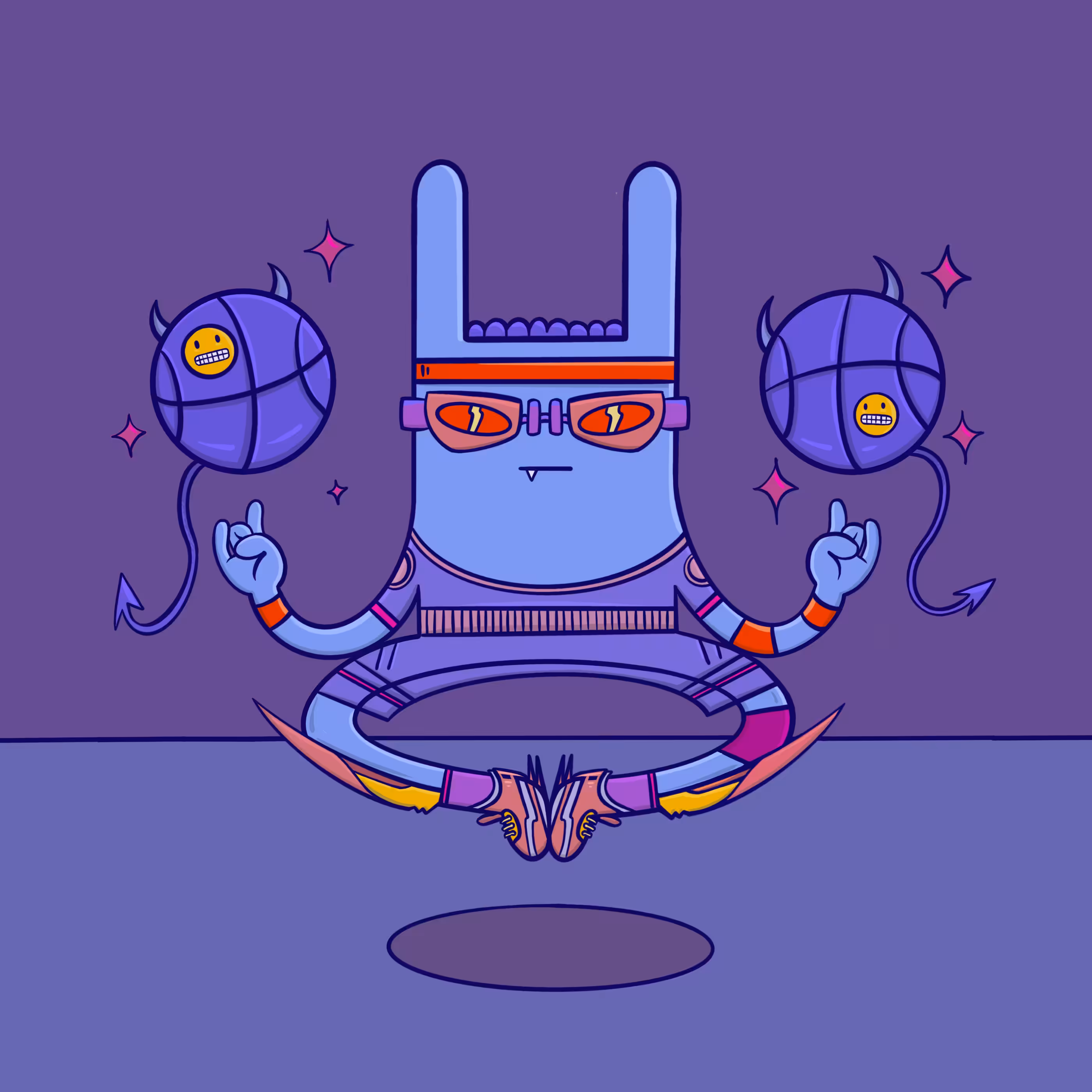 Meditation Rabbit #18