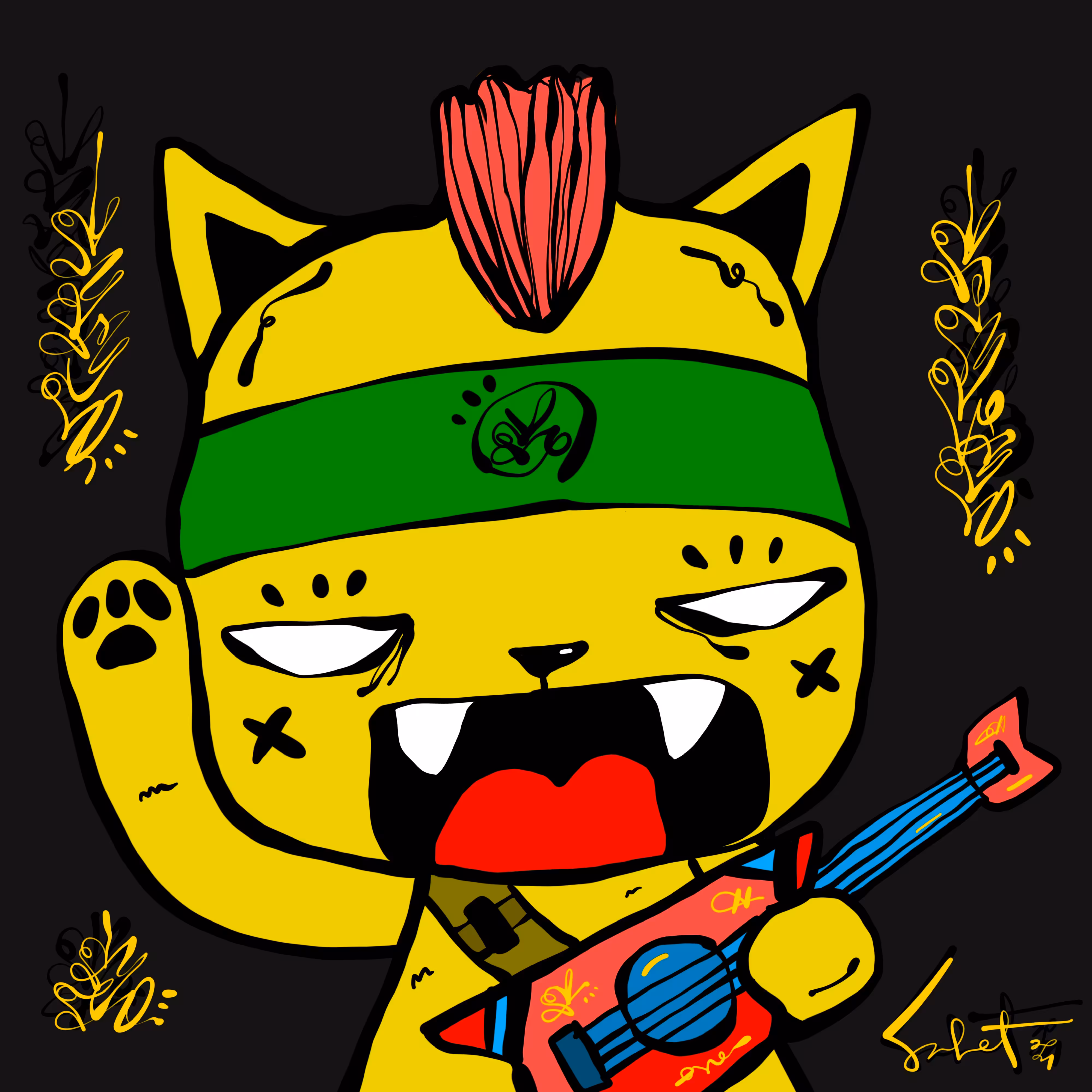 Ugly Kitties by Sabet #231