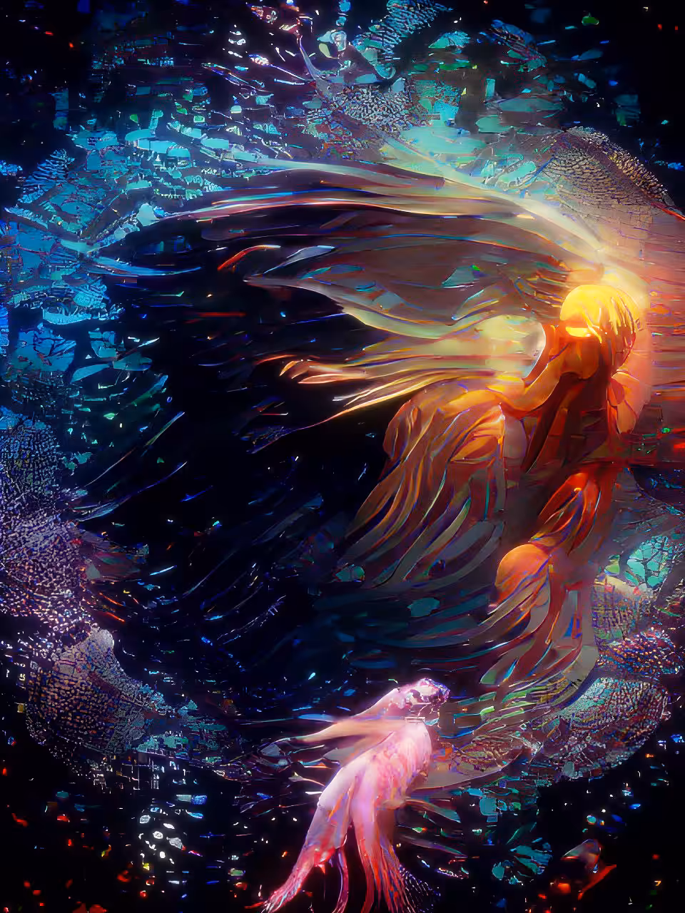 Angel from Deep Waters
