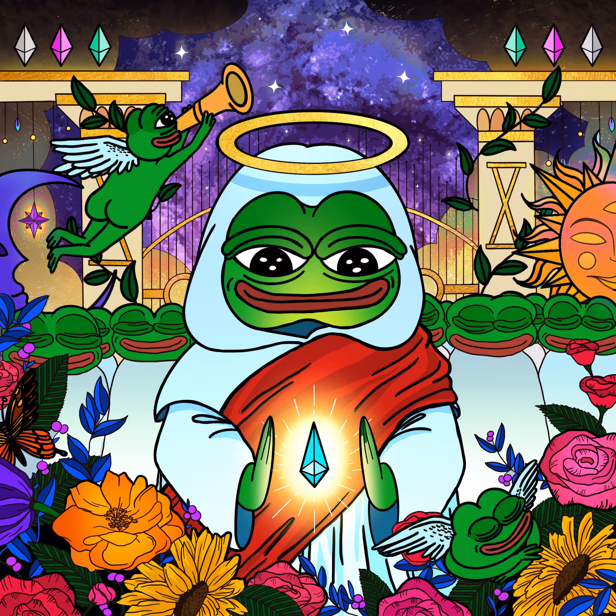 GOD PEPE  BROUGHT ME BACK TO LIFE 