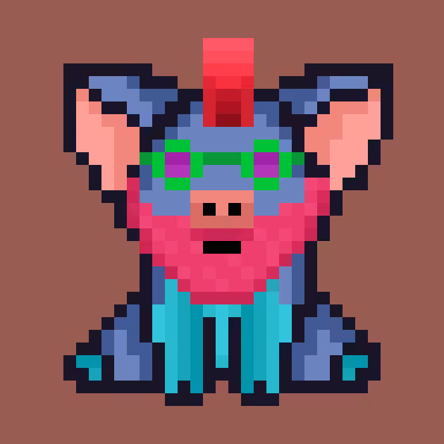 Punk Pig #00016