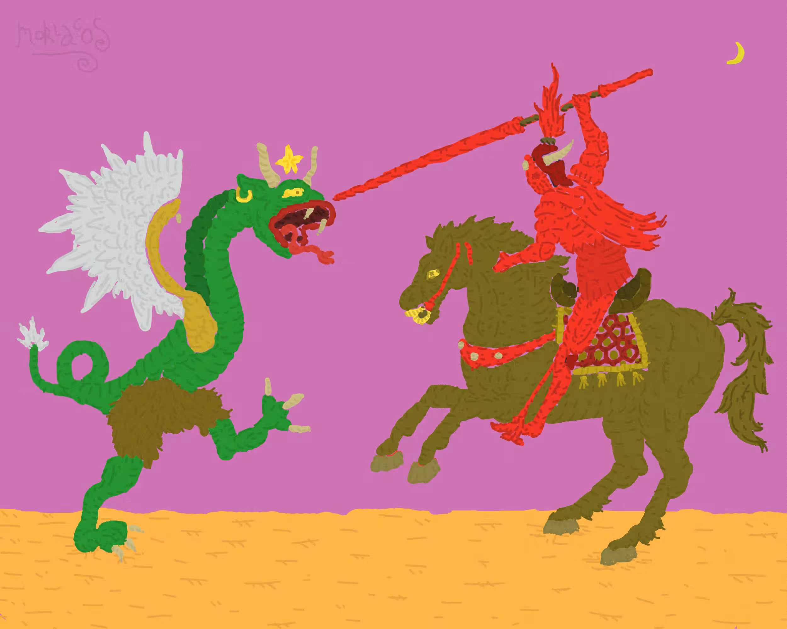 THE RED AND DRACOPEPE