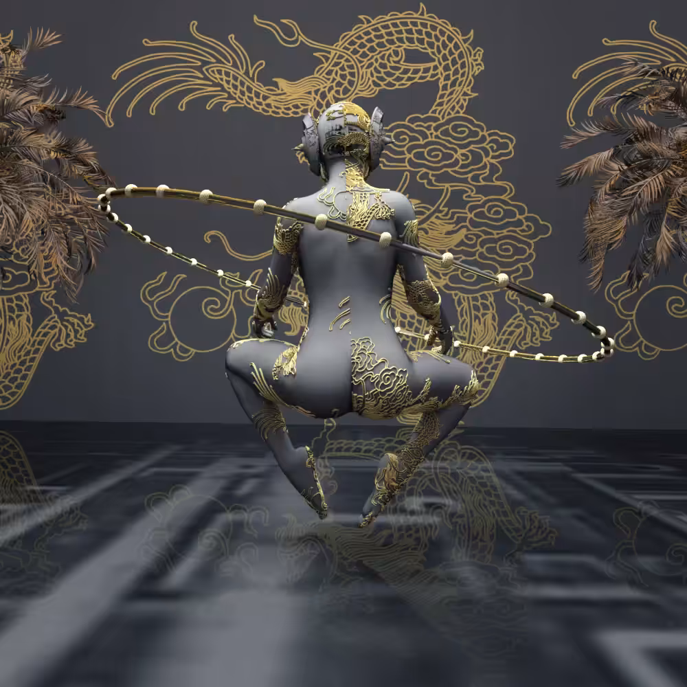 Meditating with dragons