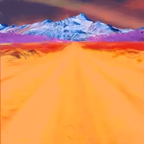 Generated Glitch Landscape #82