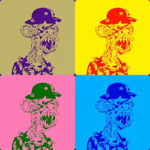 Mutant Apes Warhol Club: Mutant Ape Warhol Club #1