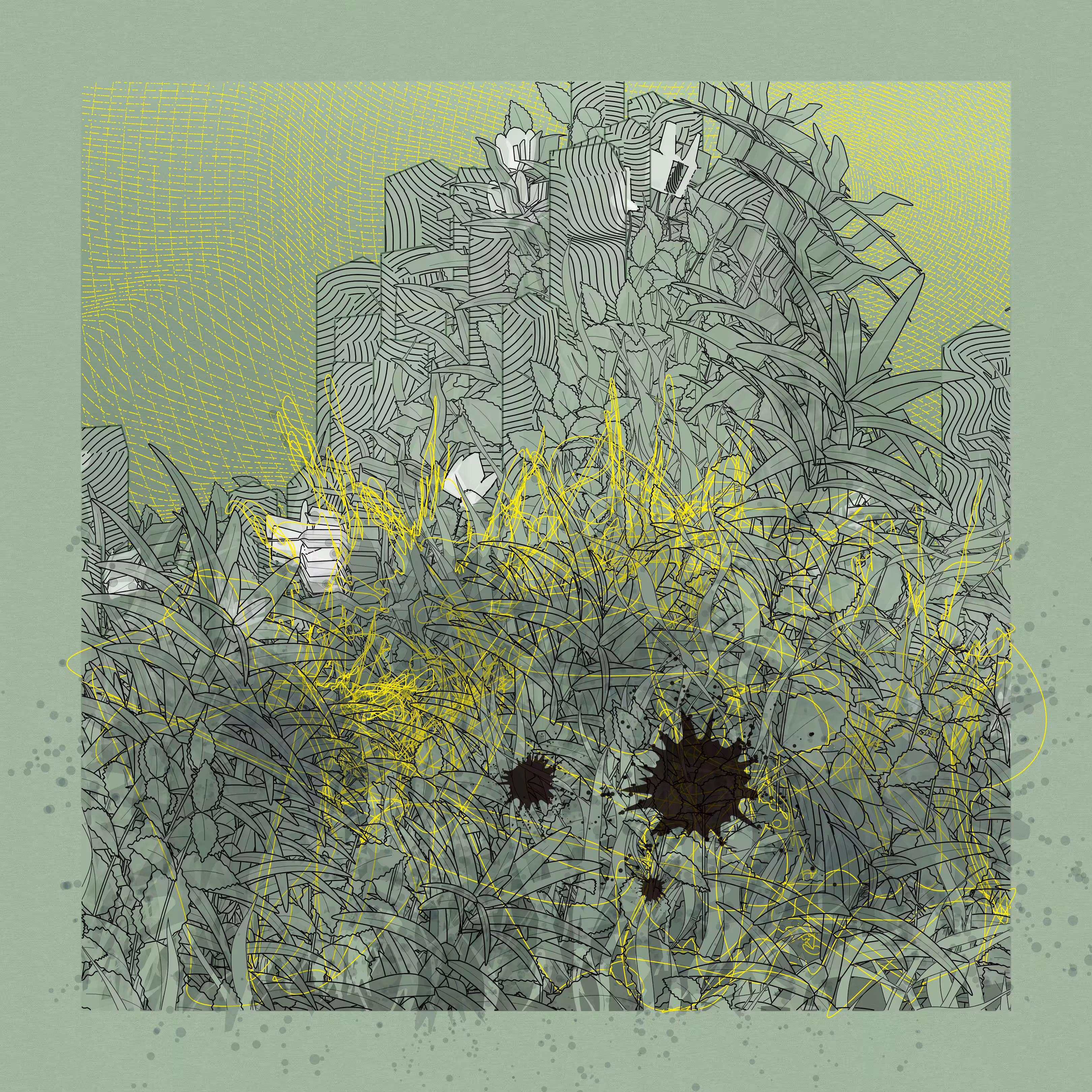 Landscape with Carbon Capture #2400