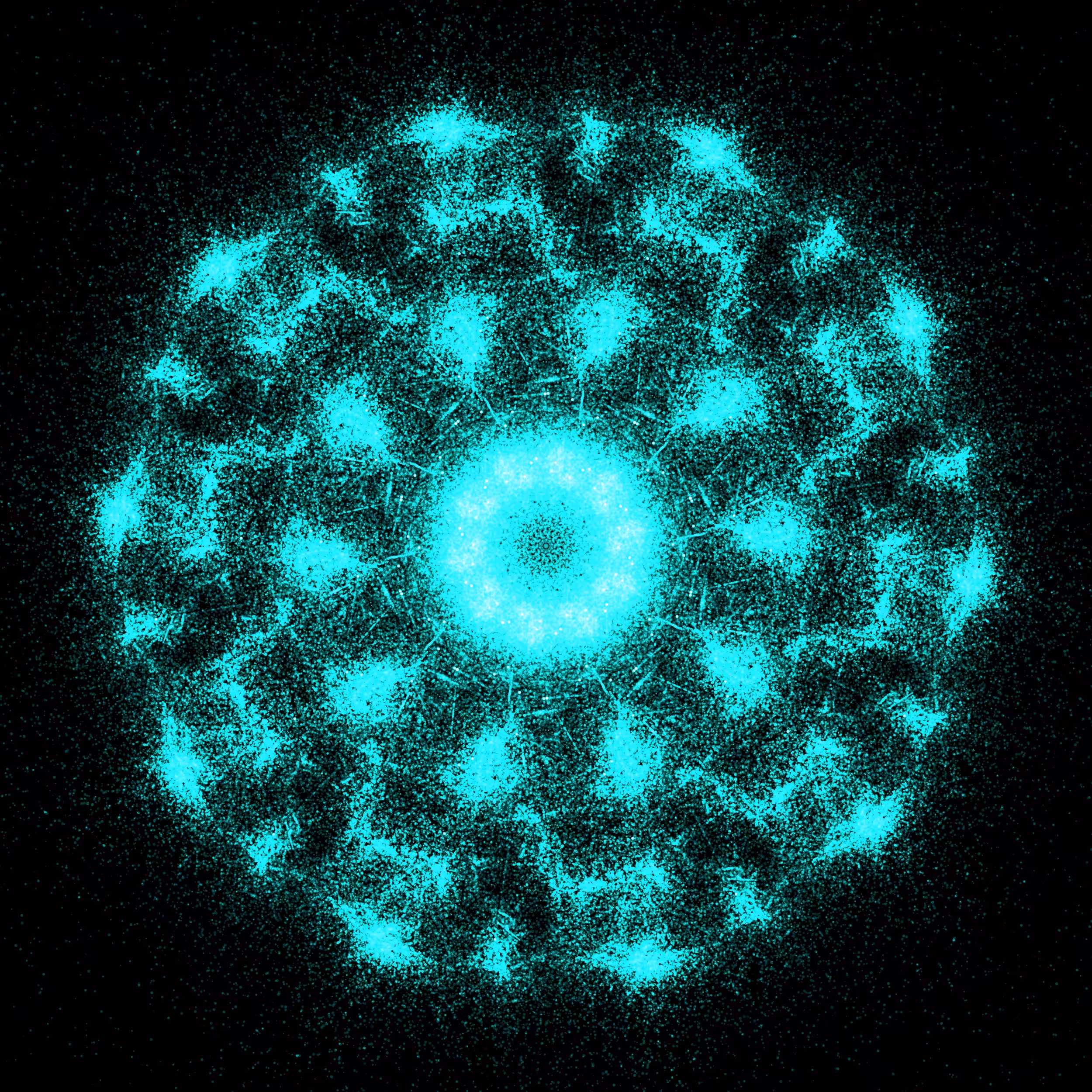 Blue Electro Explosion