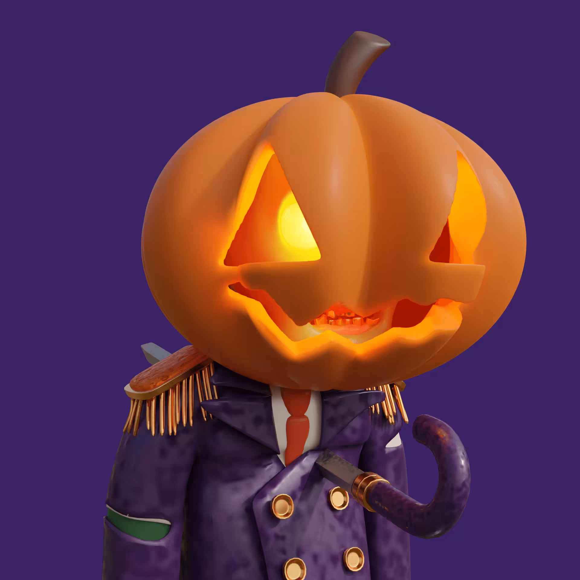 Zombie Villager: Zombie villager 364 : Jack O Lantern