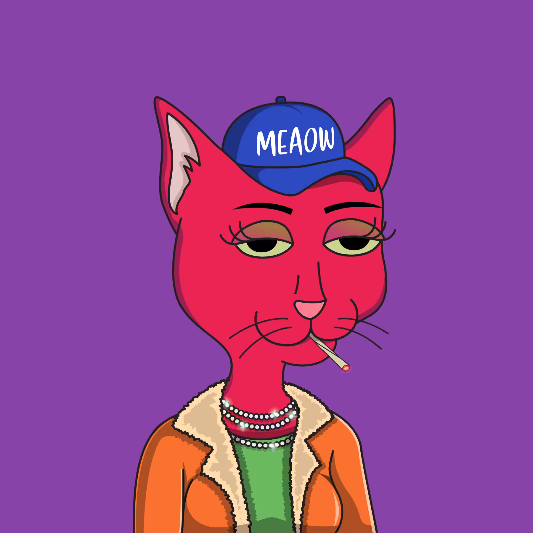 Girl Cat #556