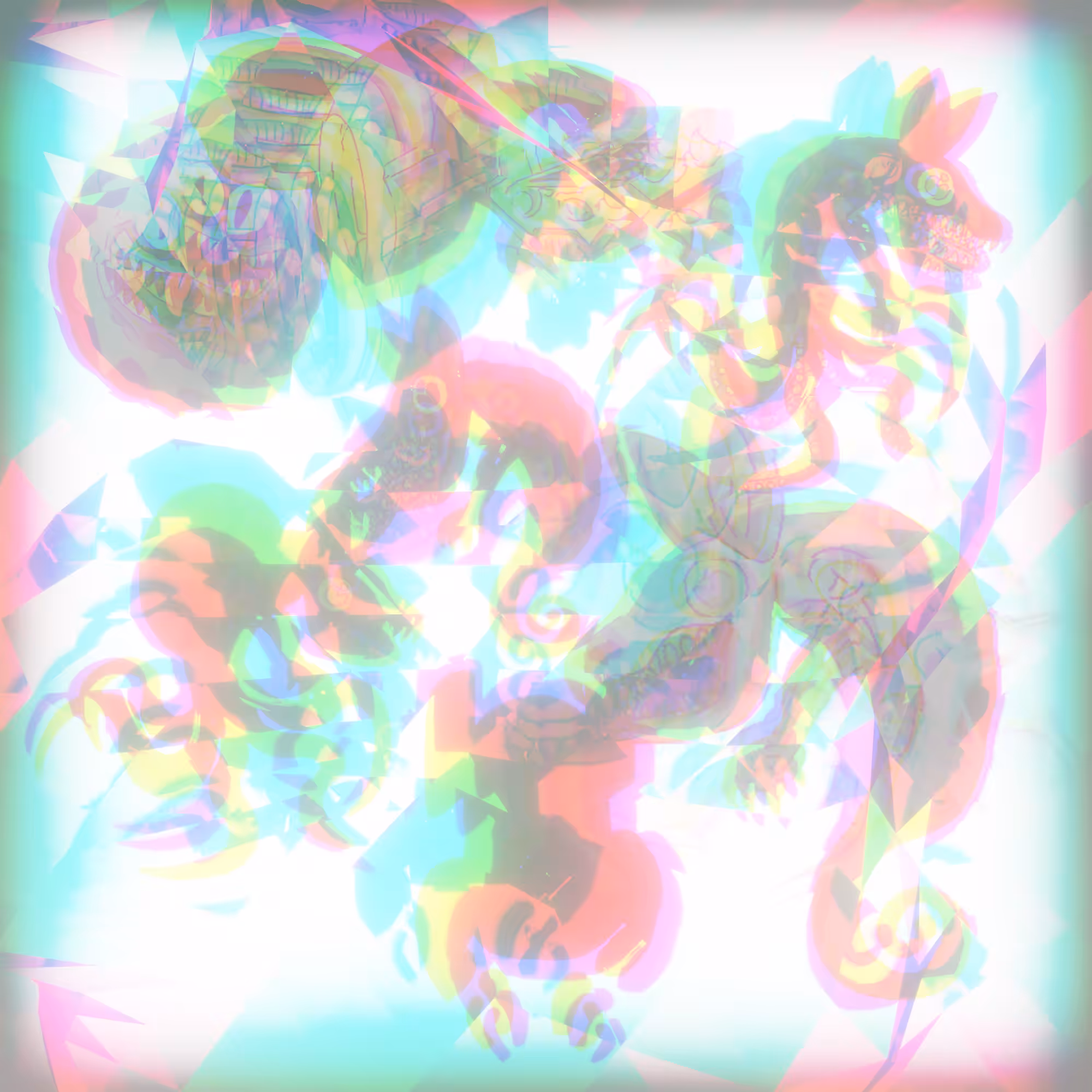 Glitched Cyber Apex Predators #1