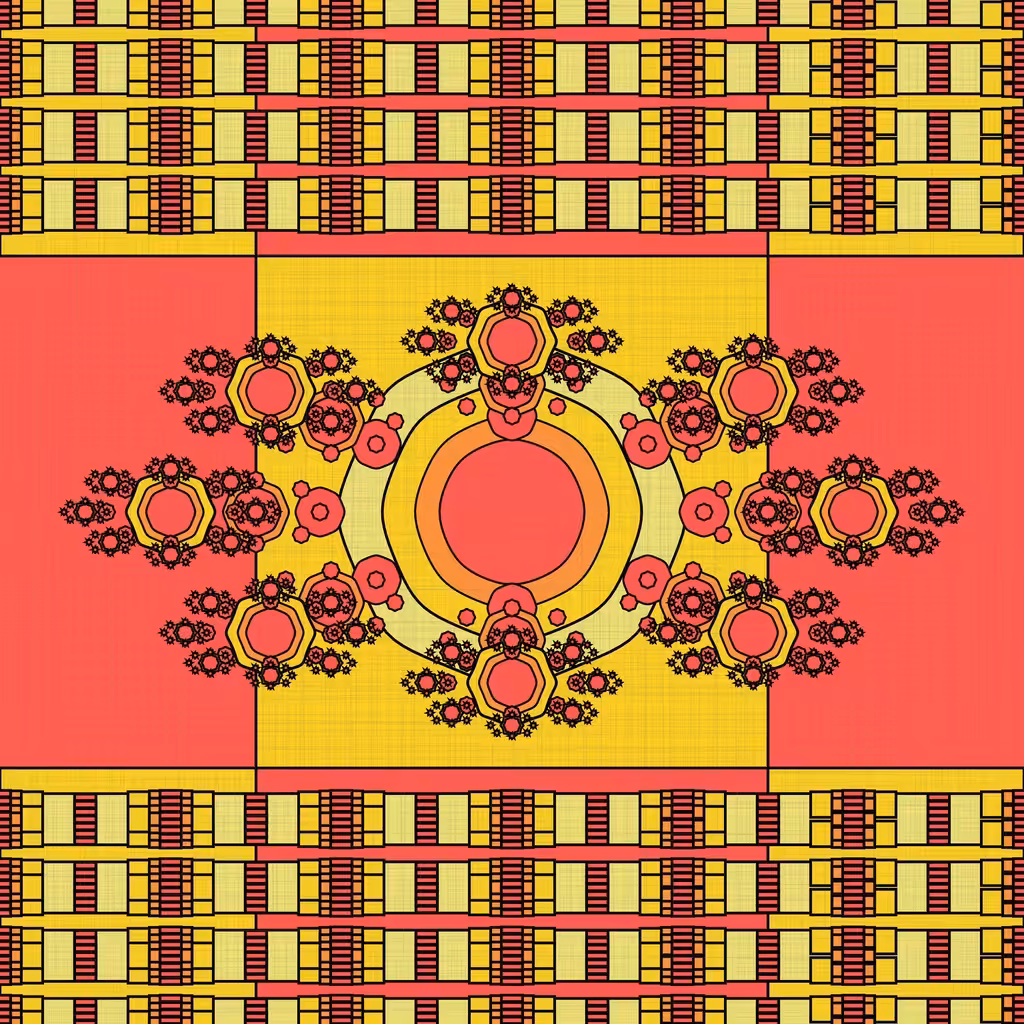 10 patterns 10 palettes #57
