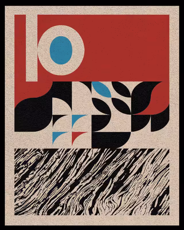 Bauhaus art #red #66
