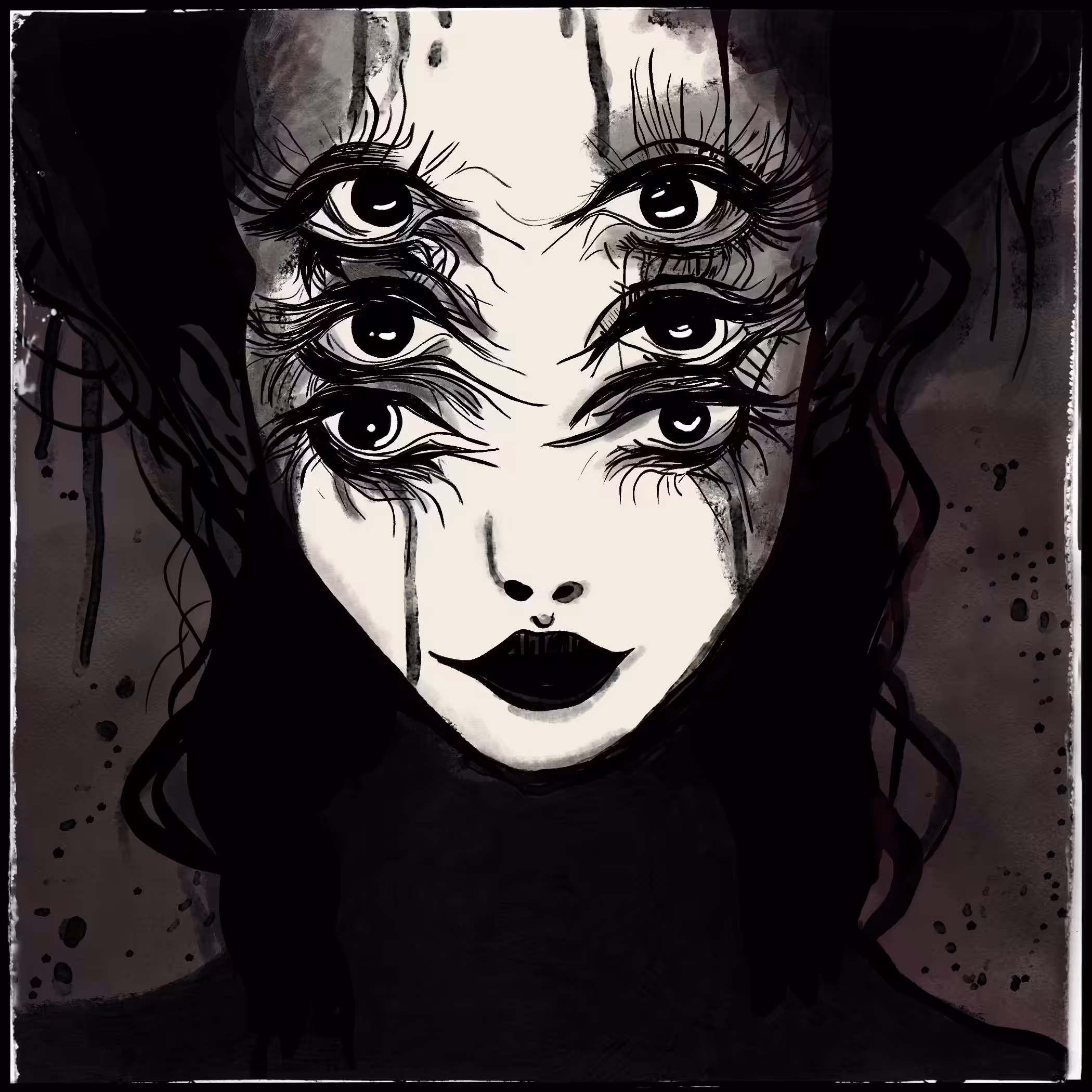 Expression of Dark Mysteries