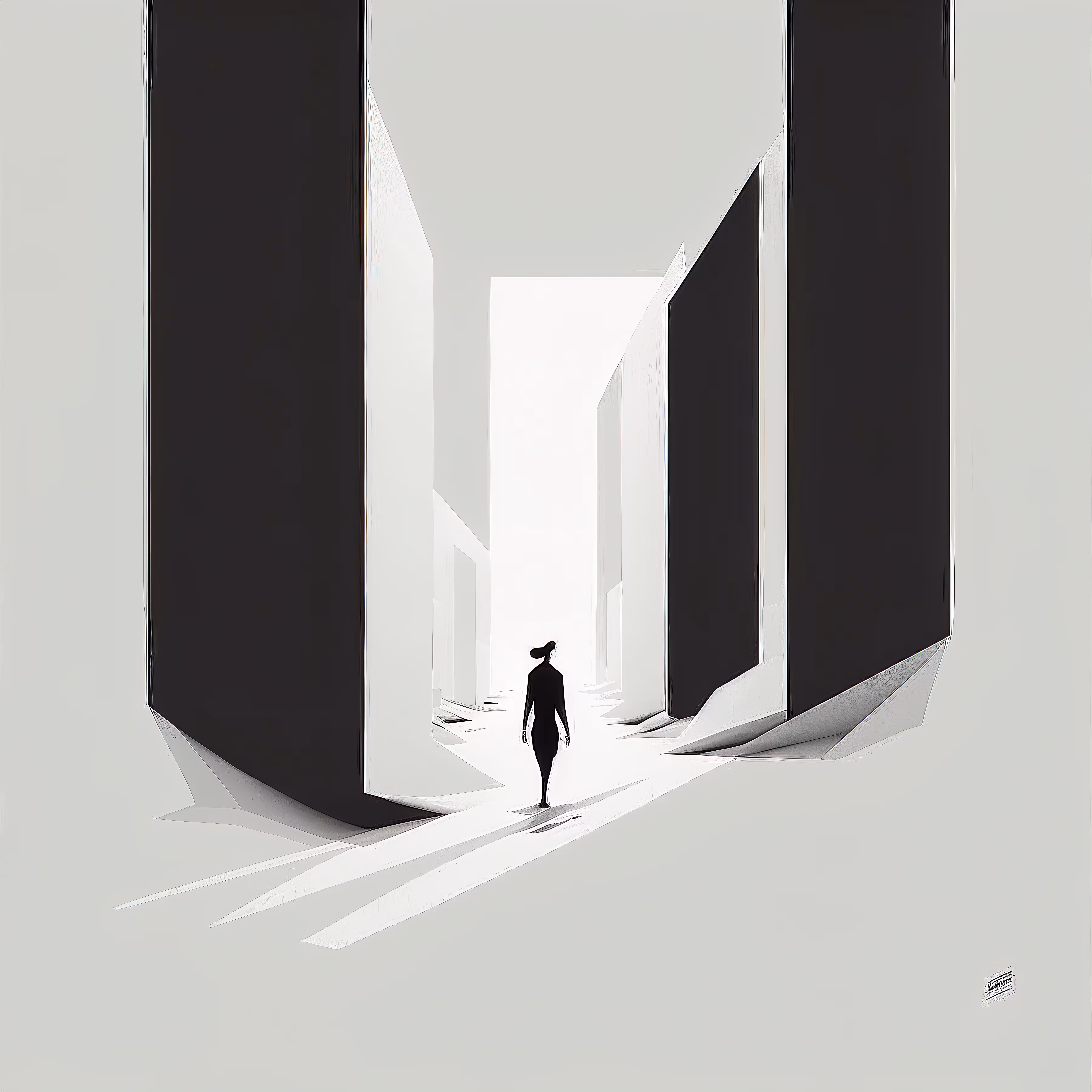 Negative Space Masterpiece #2
