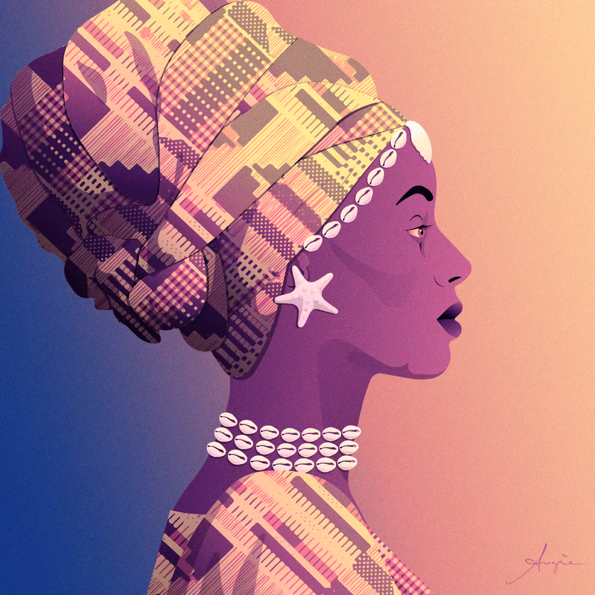 Orisha Yemaya - Powerful Woman #009