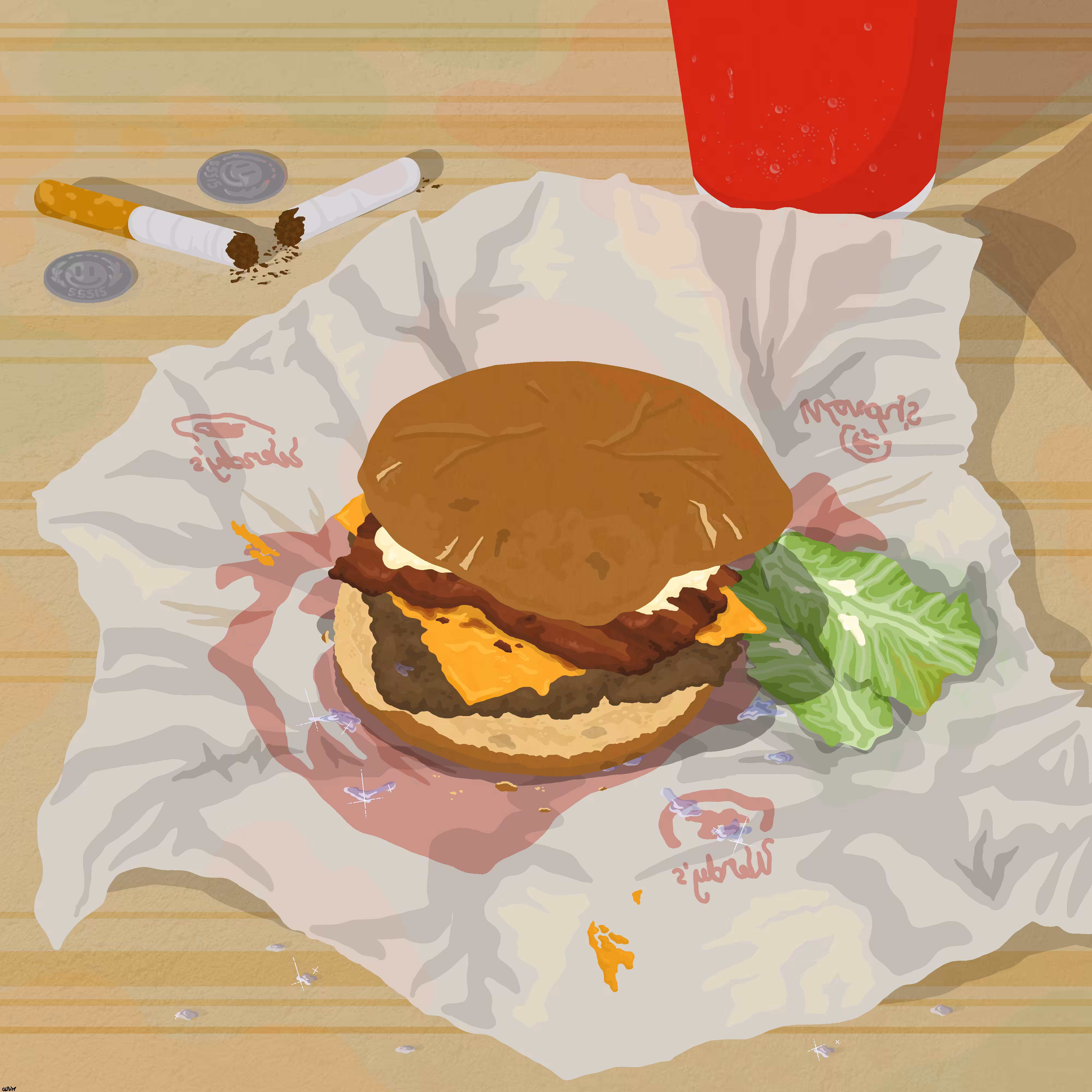 Crying in the Wendy's Dining Room
