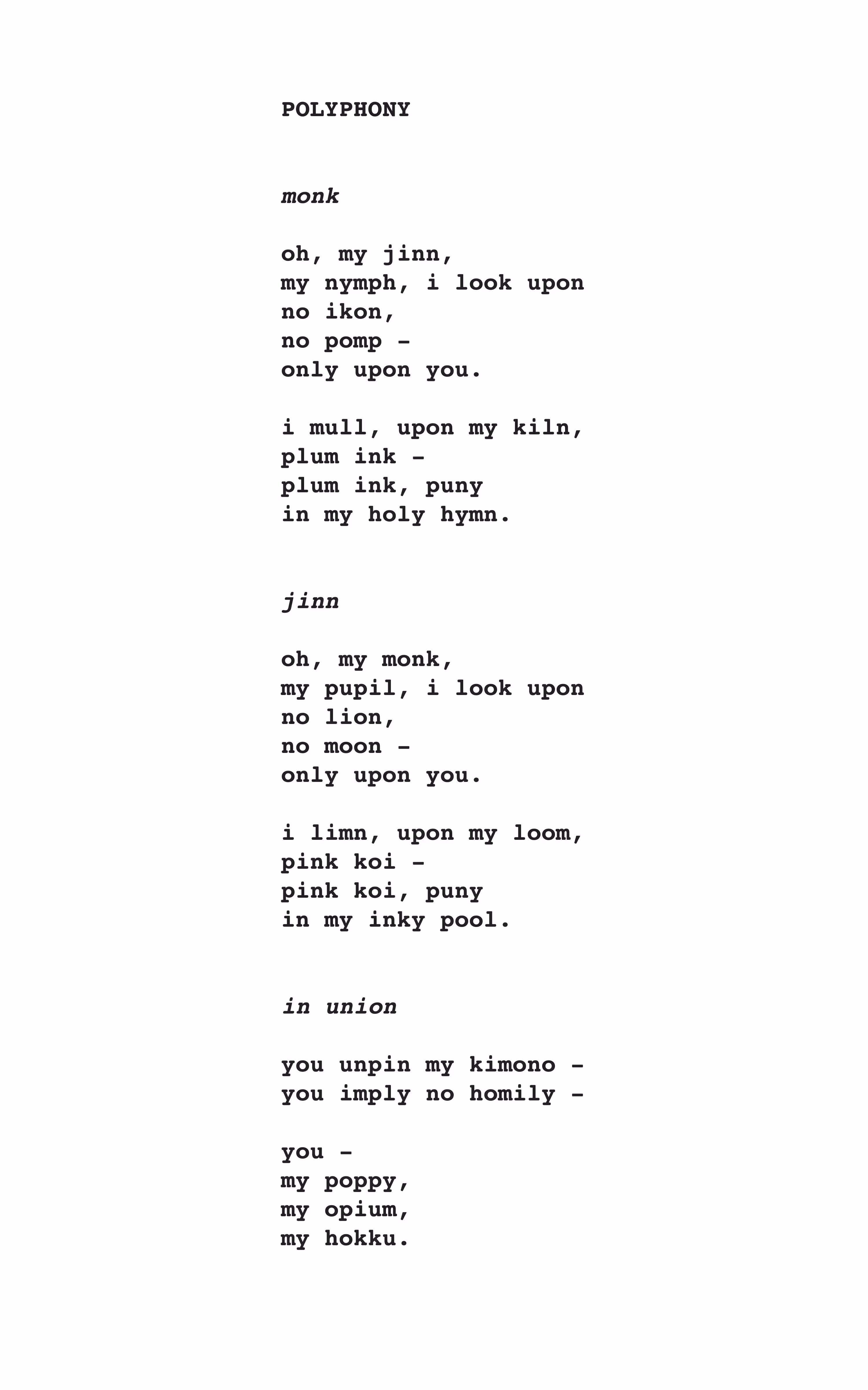 POLYPHONY