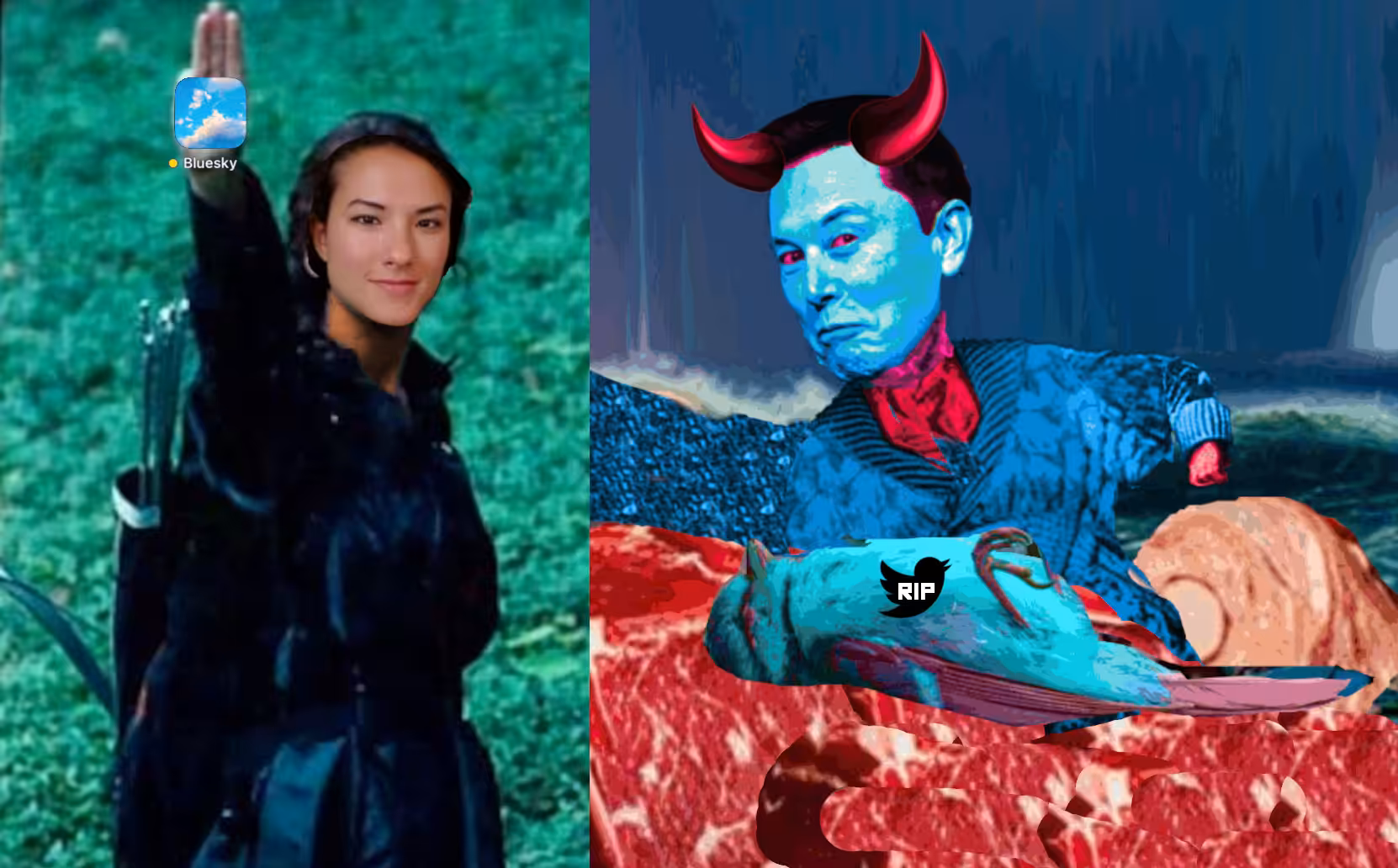 bluesky vs. twitter