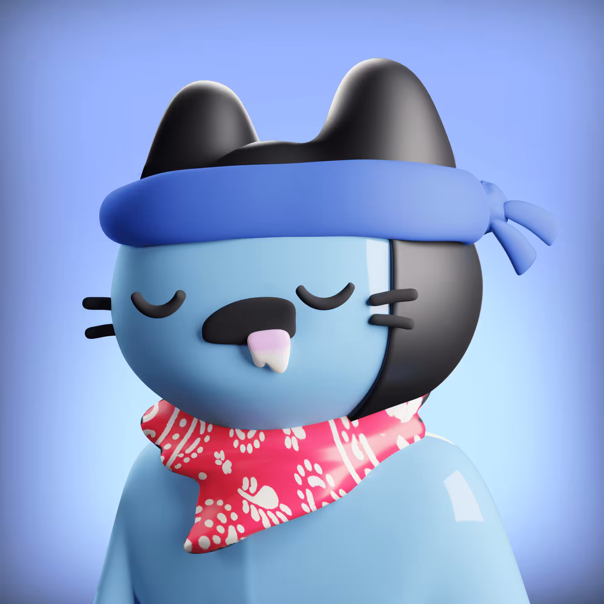 3D CoolCat #1262