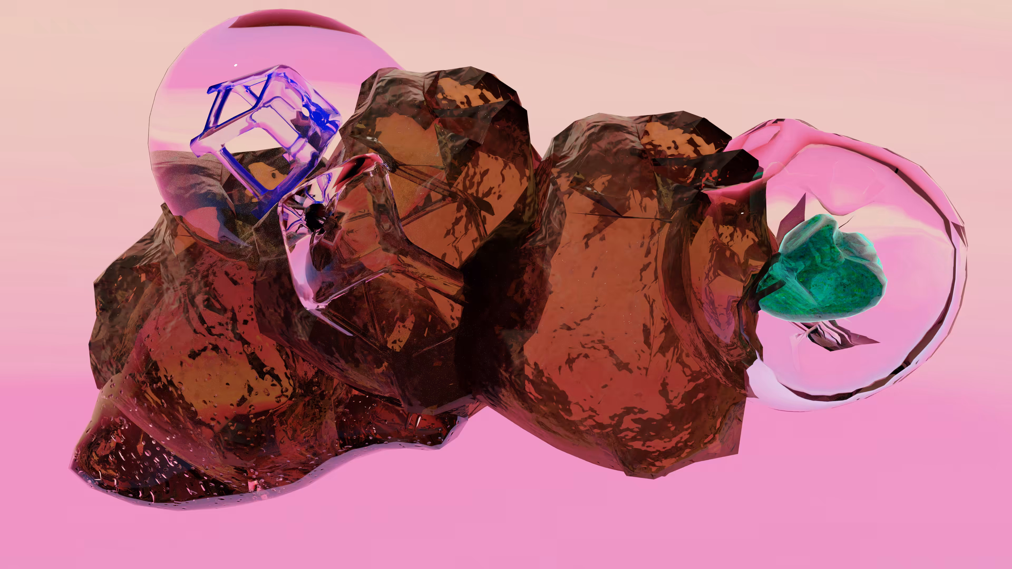 Iced tamarind scuplture #2