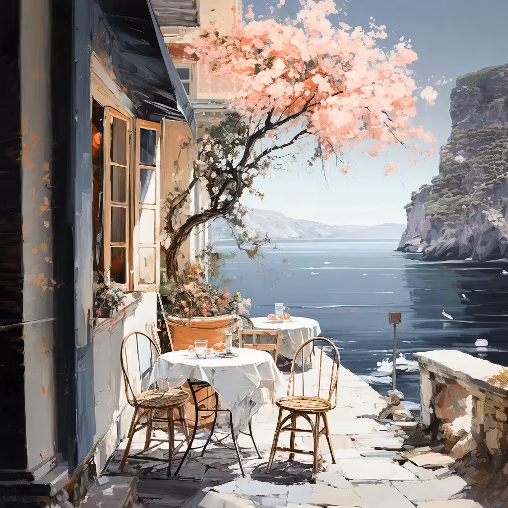 Surreal cafe #14