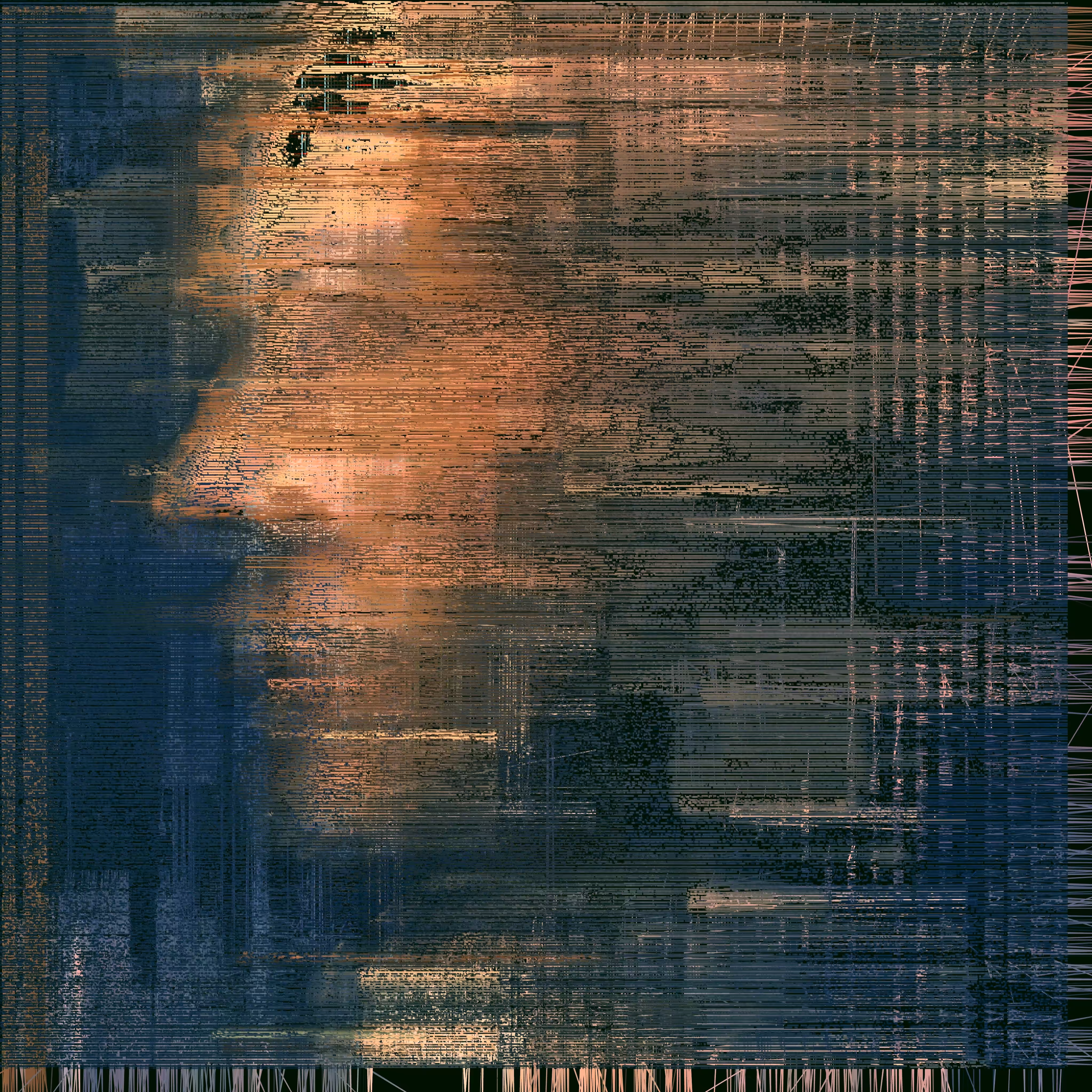 Ex-traits of a Man Head 7z29