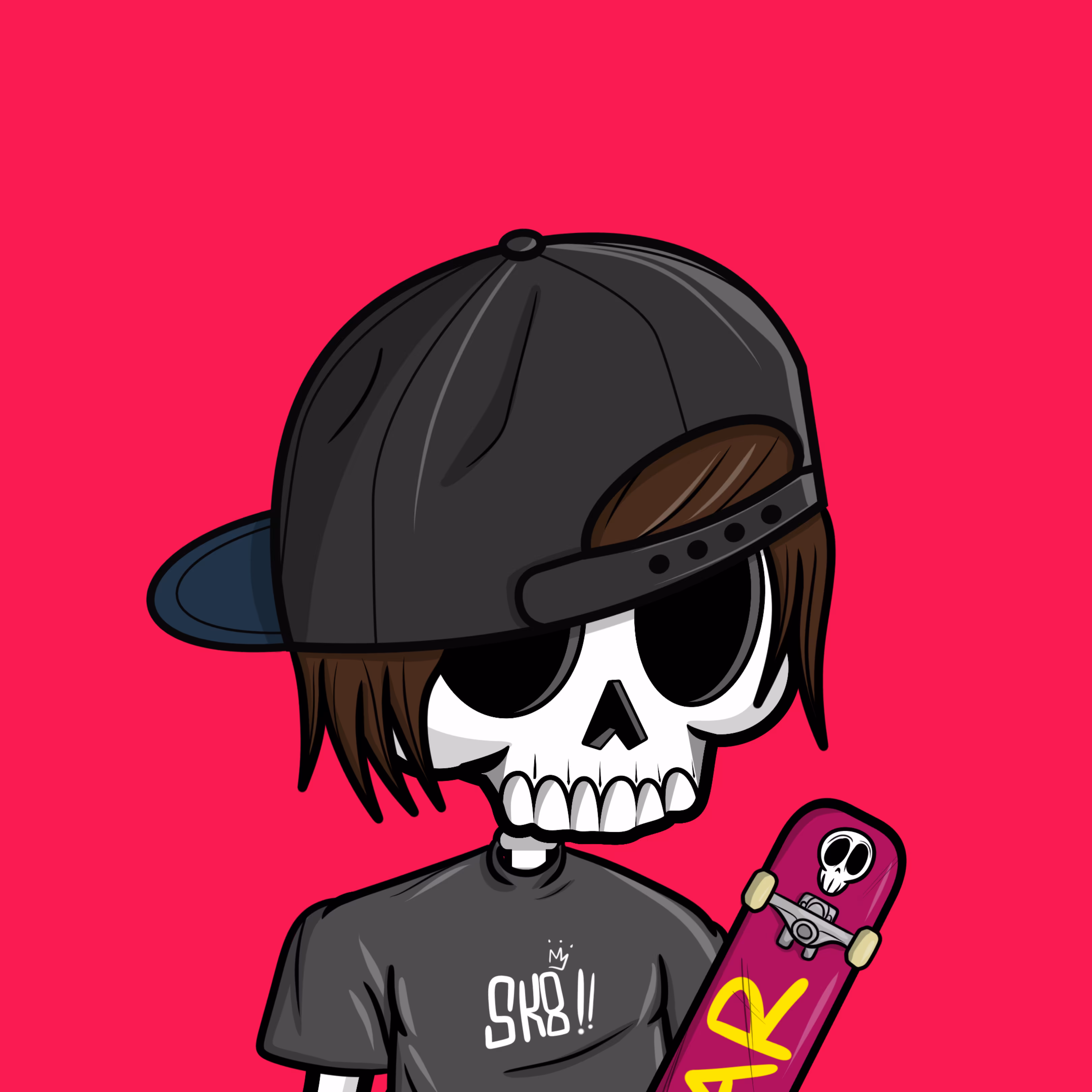 Edgar The Skeleton - SK8 #398