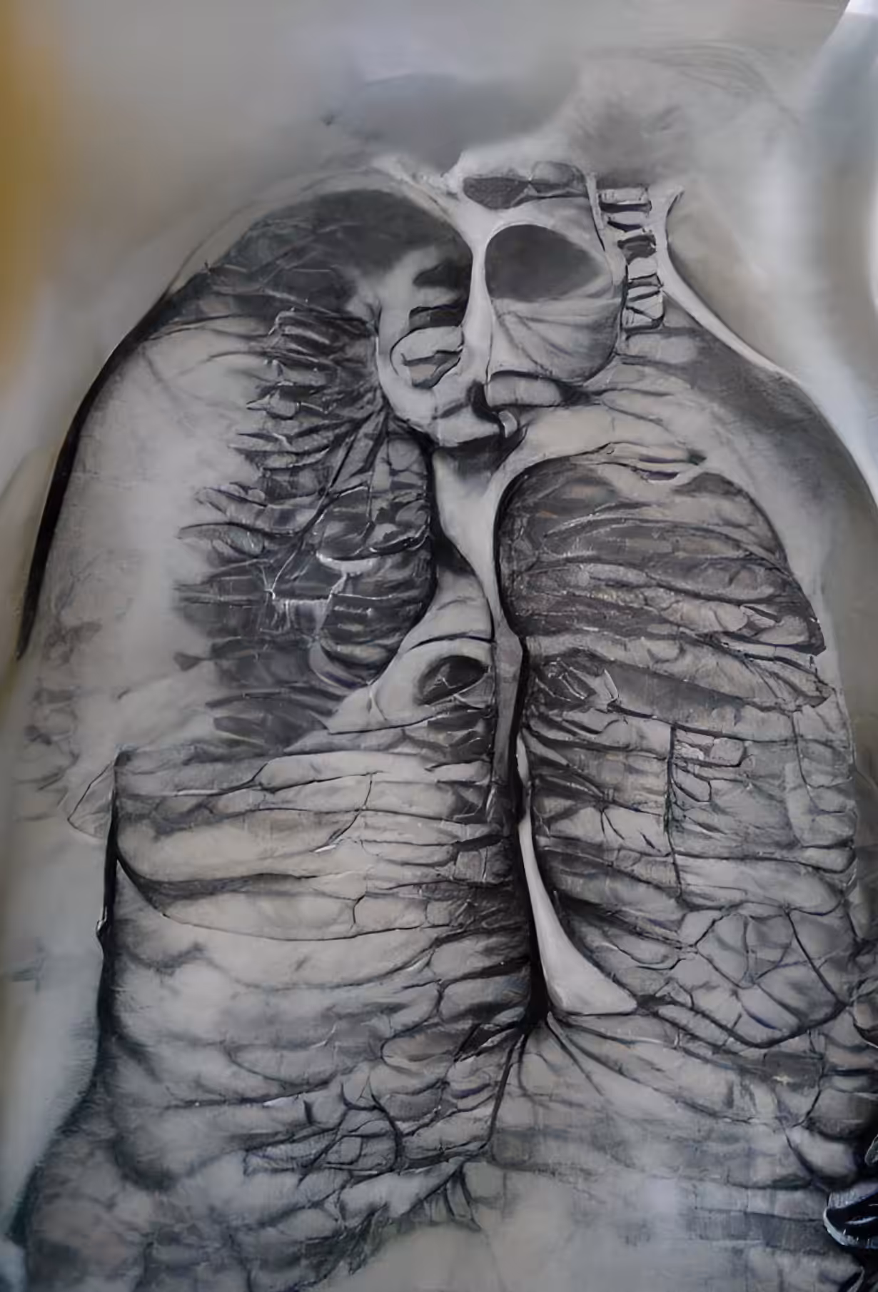 Nestled Into My Lungs