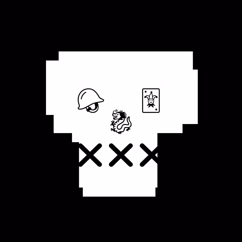 NotSkull(B&W) #42