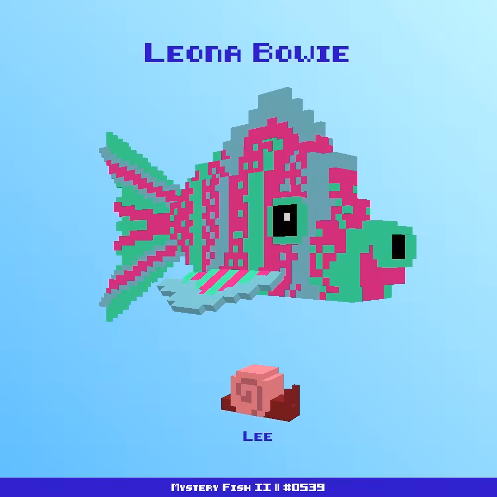 Leona Bowie :: Mystery Fish 0539/1000 