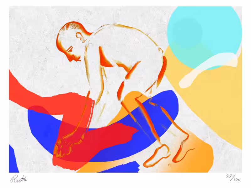 Man With Ball #8