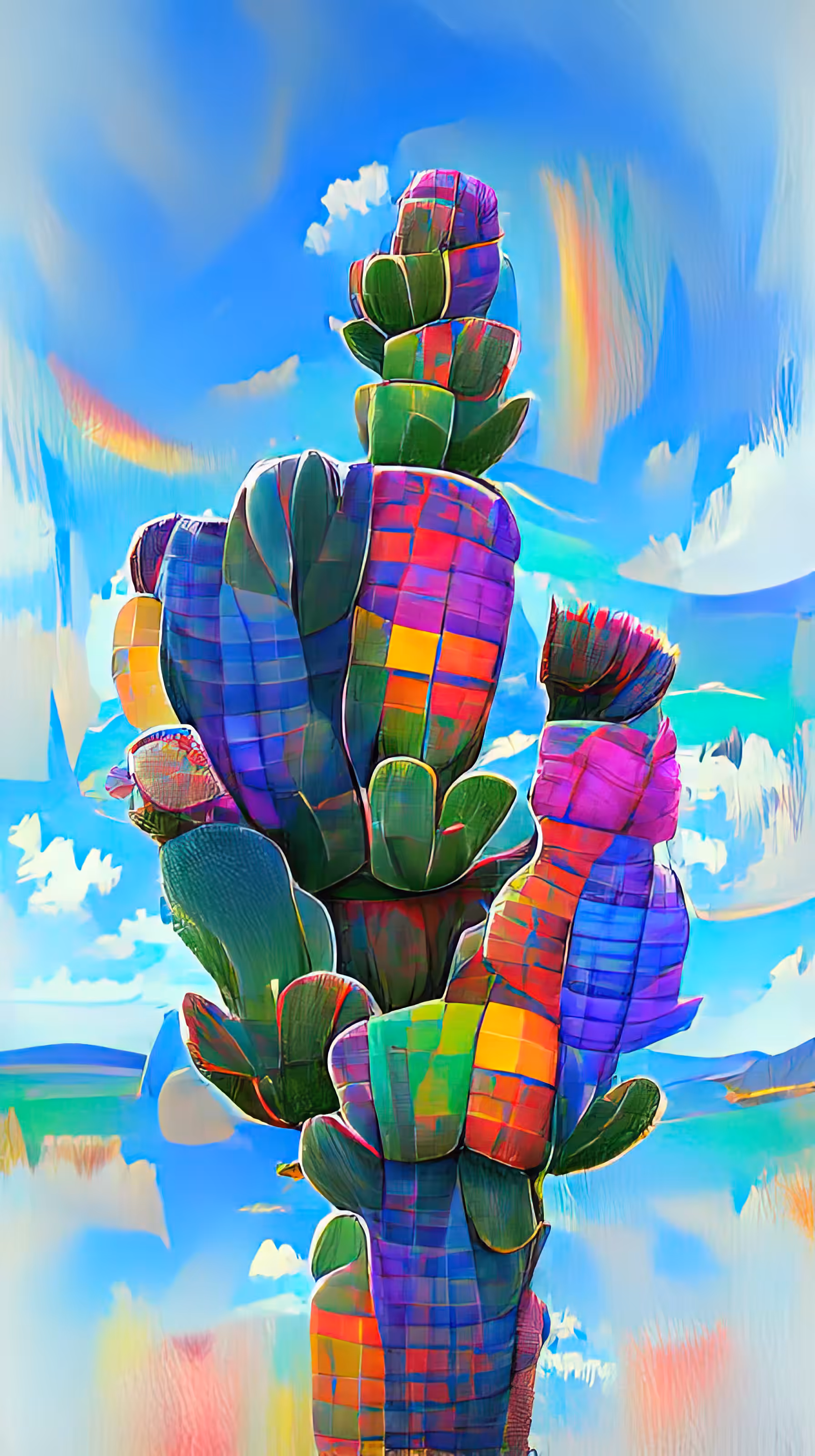 Patchwork Cactus