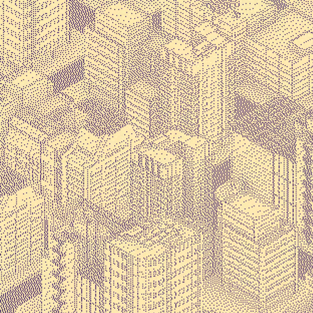 Pointillism: Tokyo #54