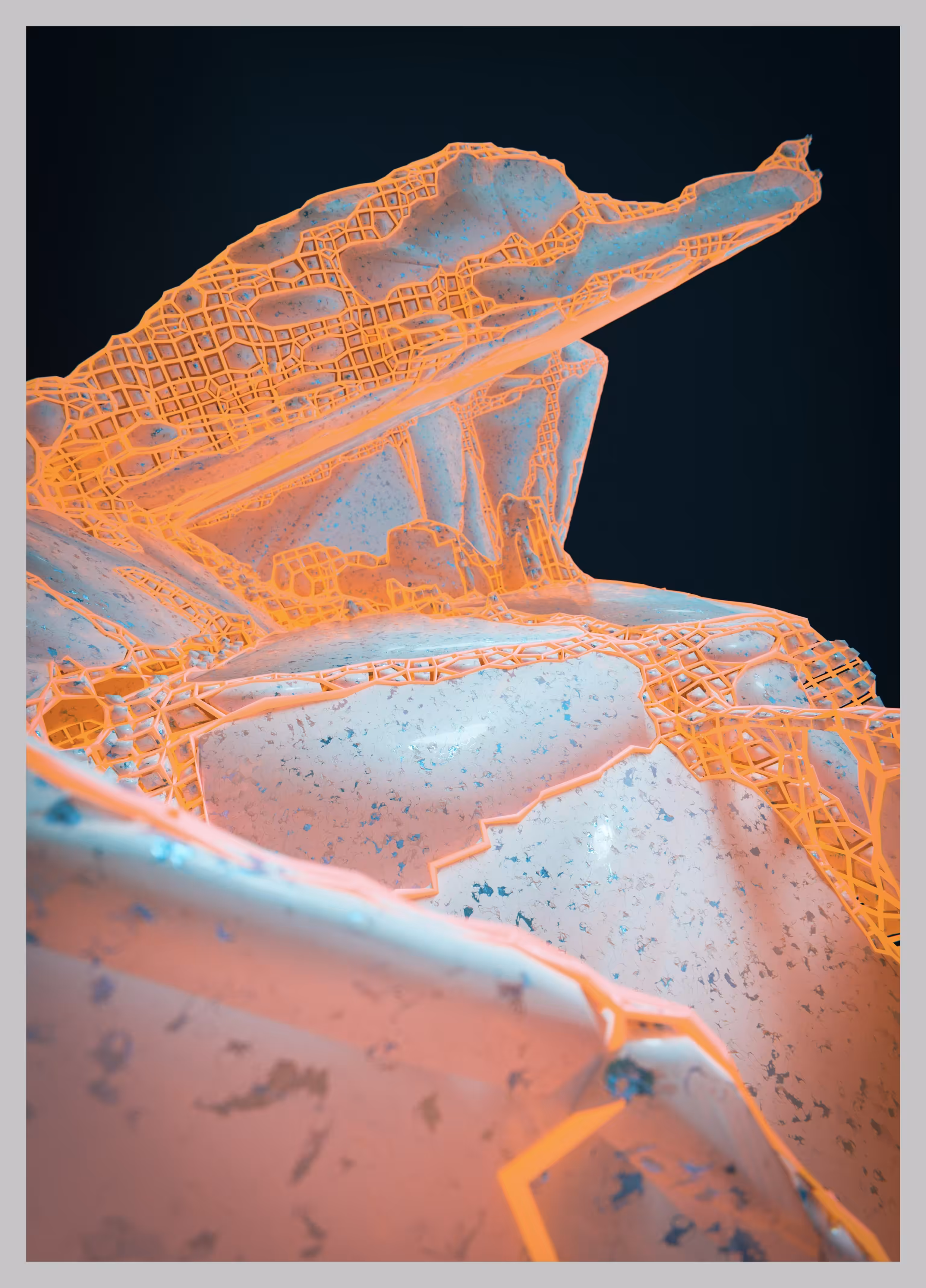 Neon Rockscapes 1