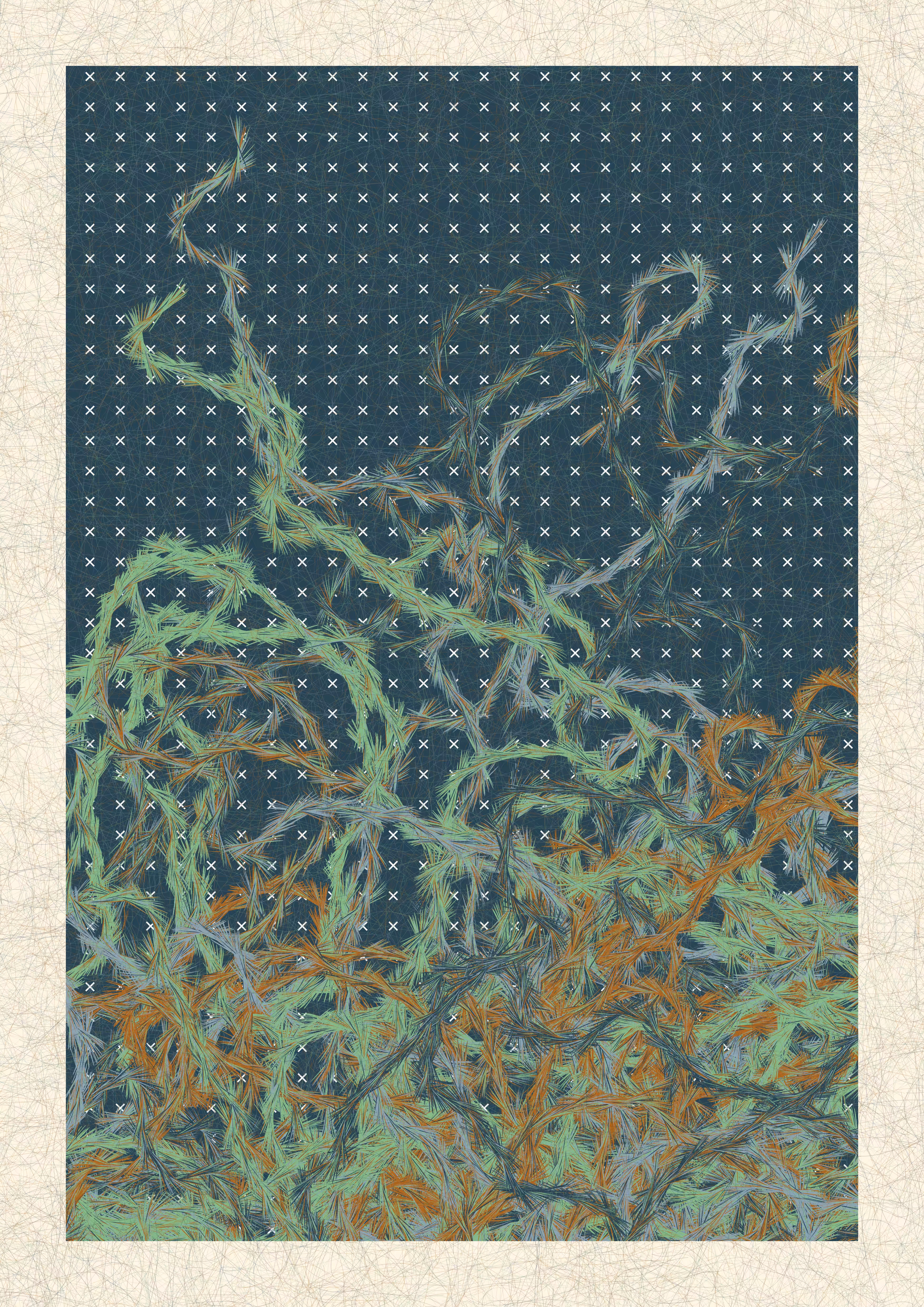 Creepers and wild garden grid #21