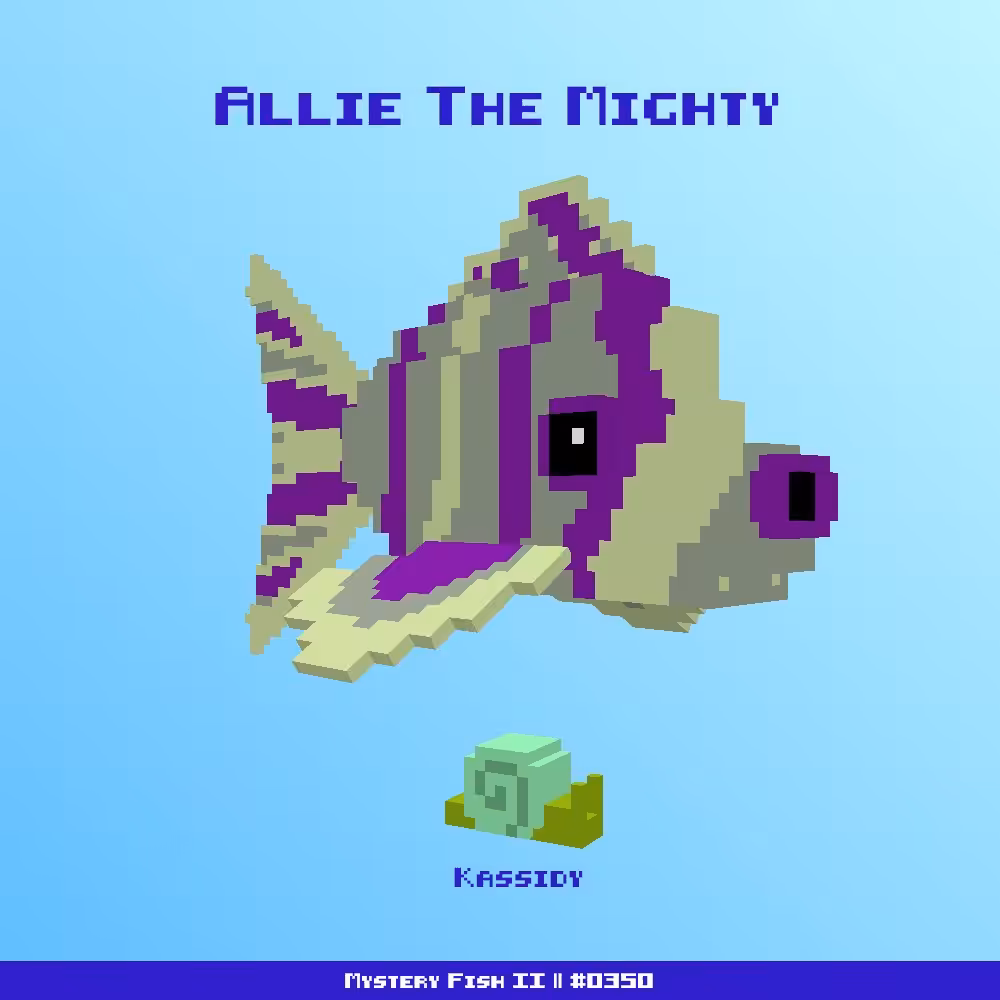 Allie The Mighty :: Mystery Fish 0350/1000