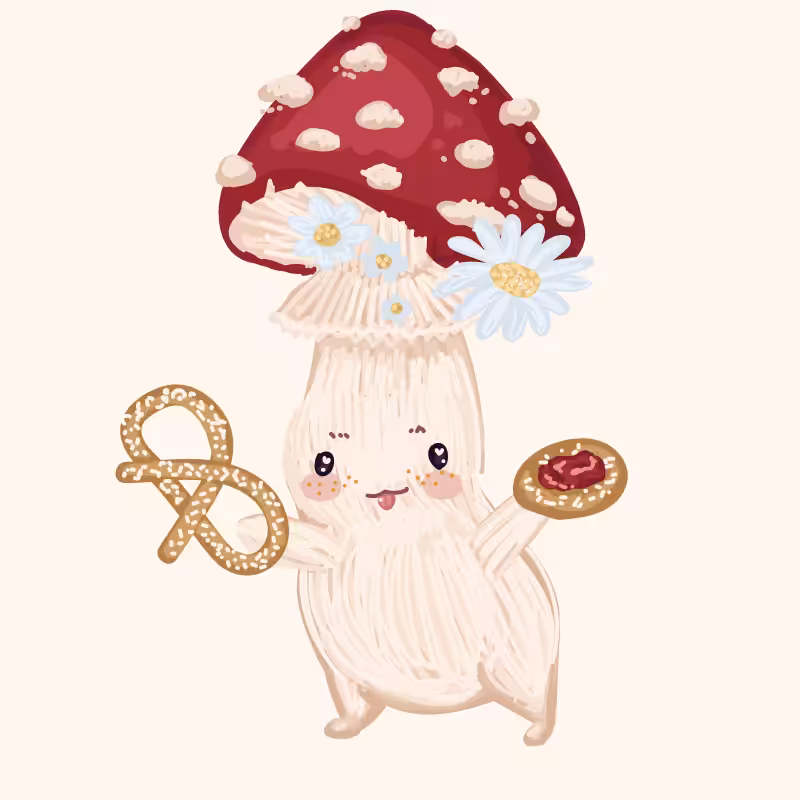 Cute Mushrooms Forest Guys #93