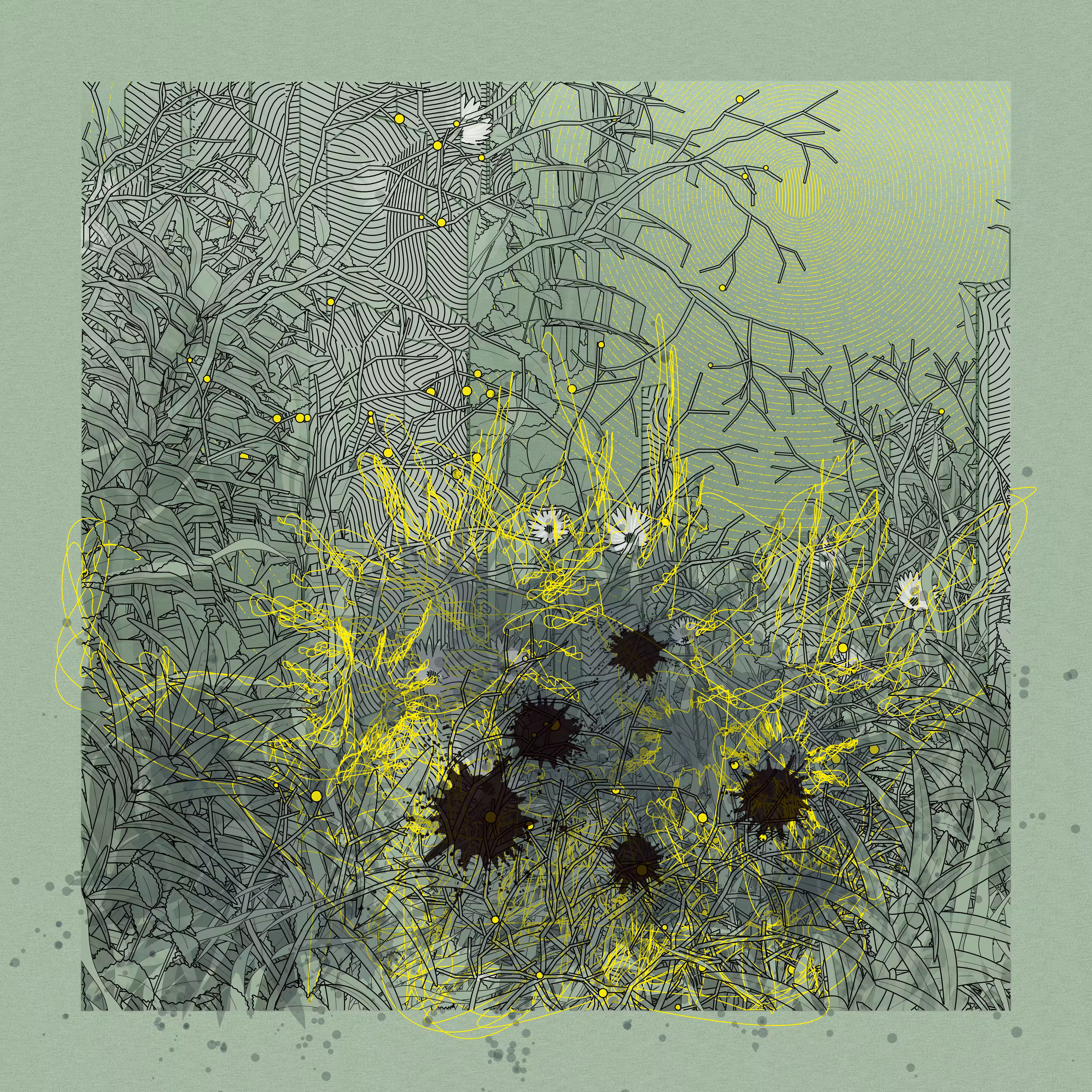 Landscape with Carbon Capture #400