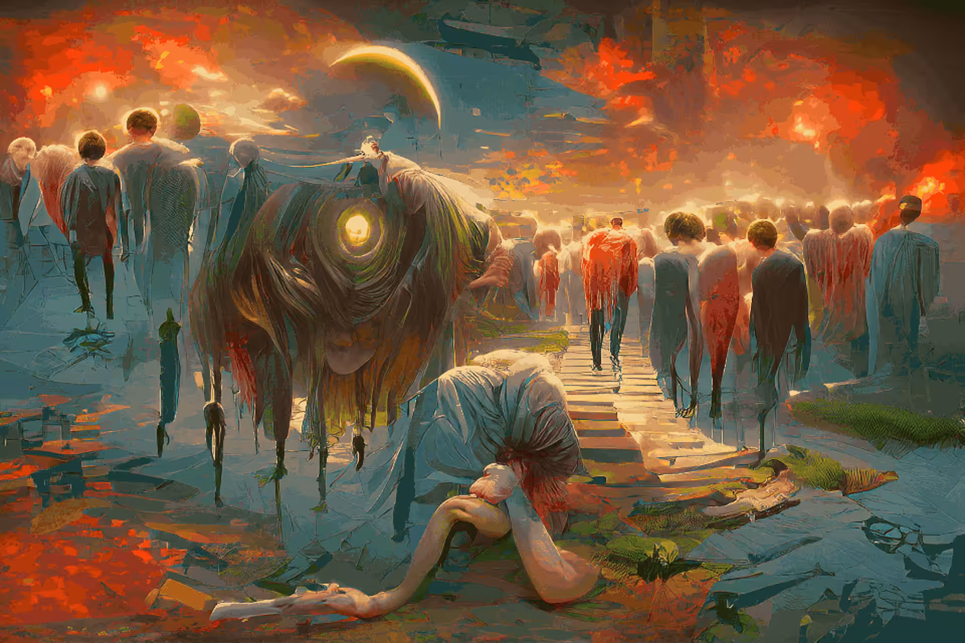 Sleepwalking or wakedreaming?