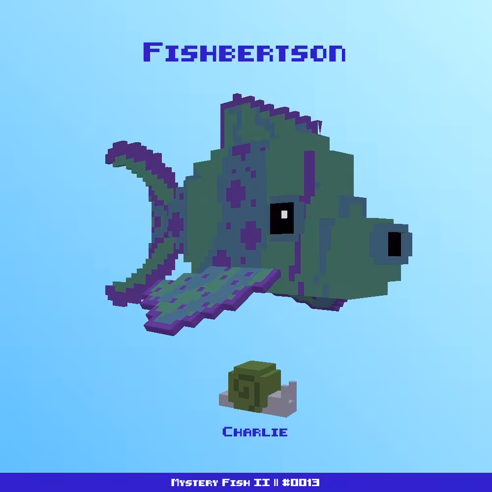 Fishbertson :: Mystery Fish 0013/1000