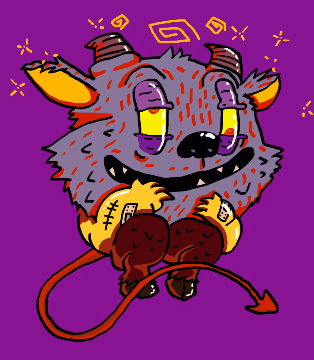 BABY SATAN #17 Damage satan
