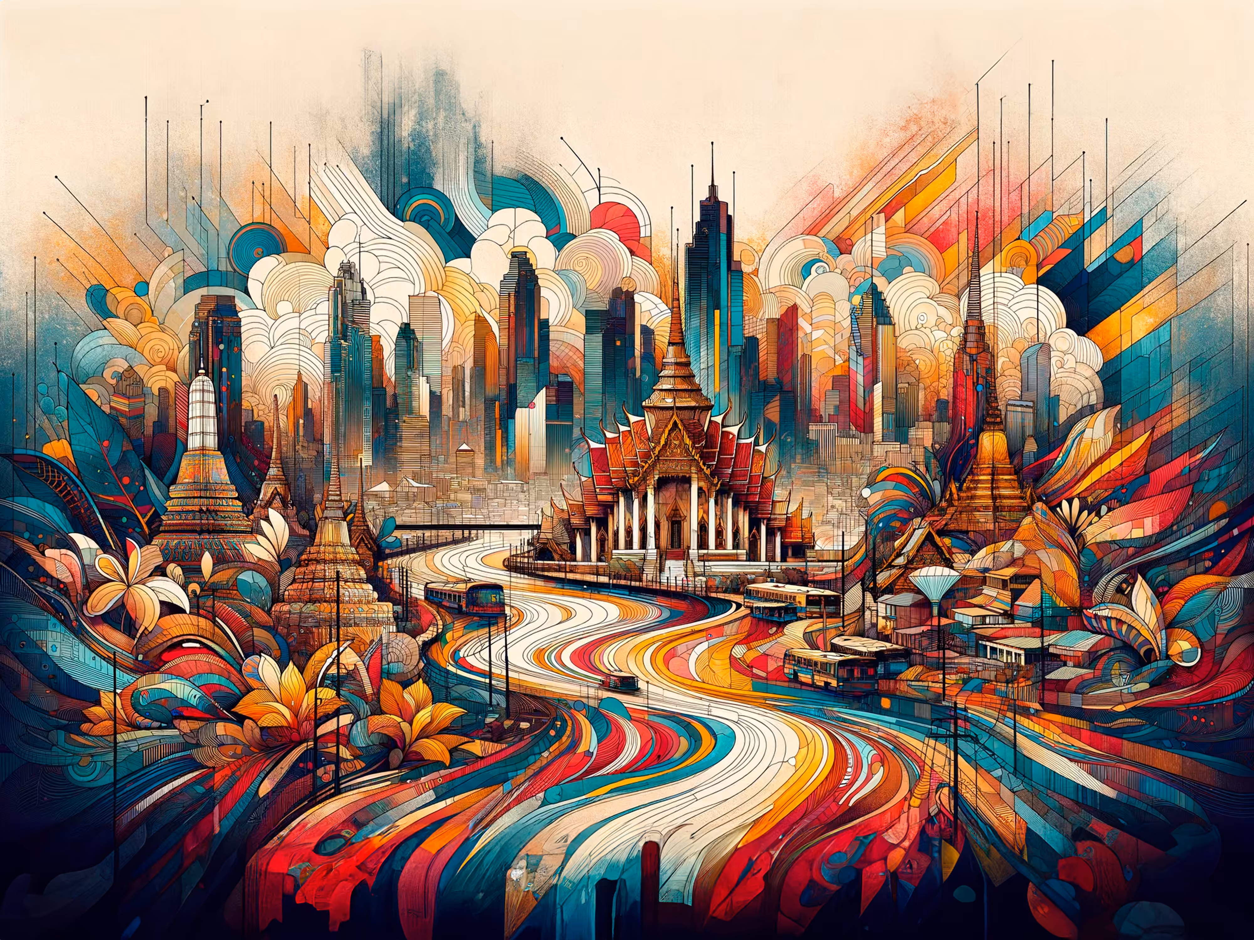 Cityscape Pulse #3 Bangkok