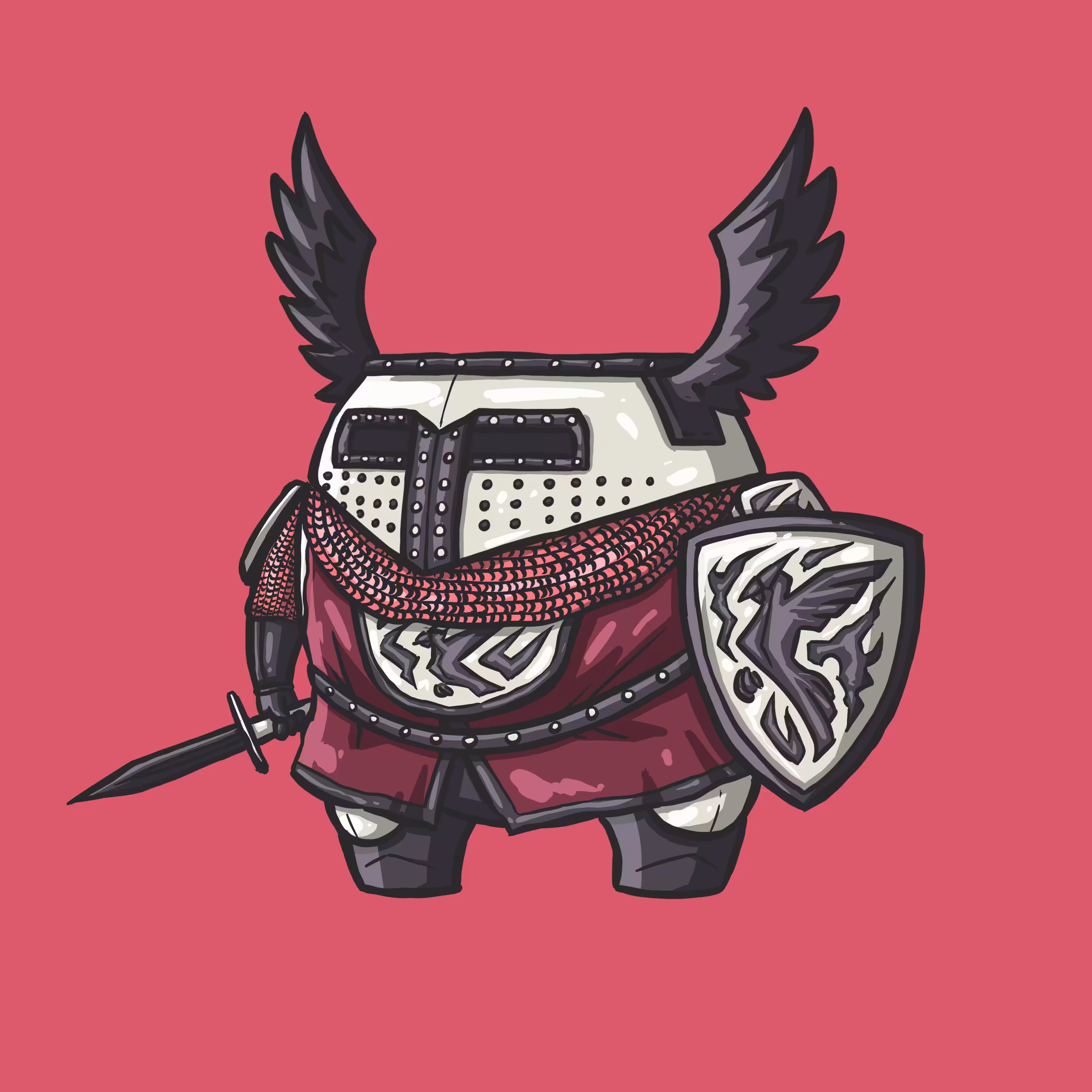  Black Bird Knight Bucky