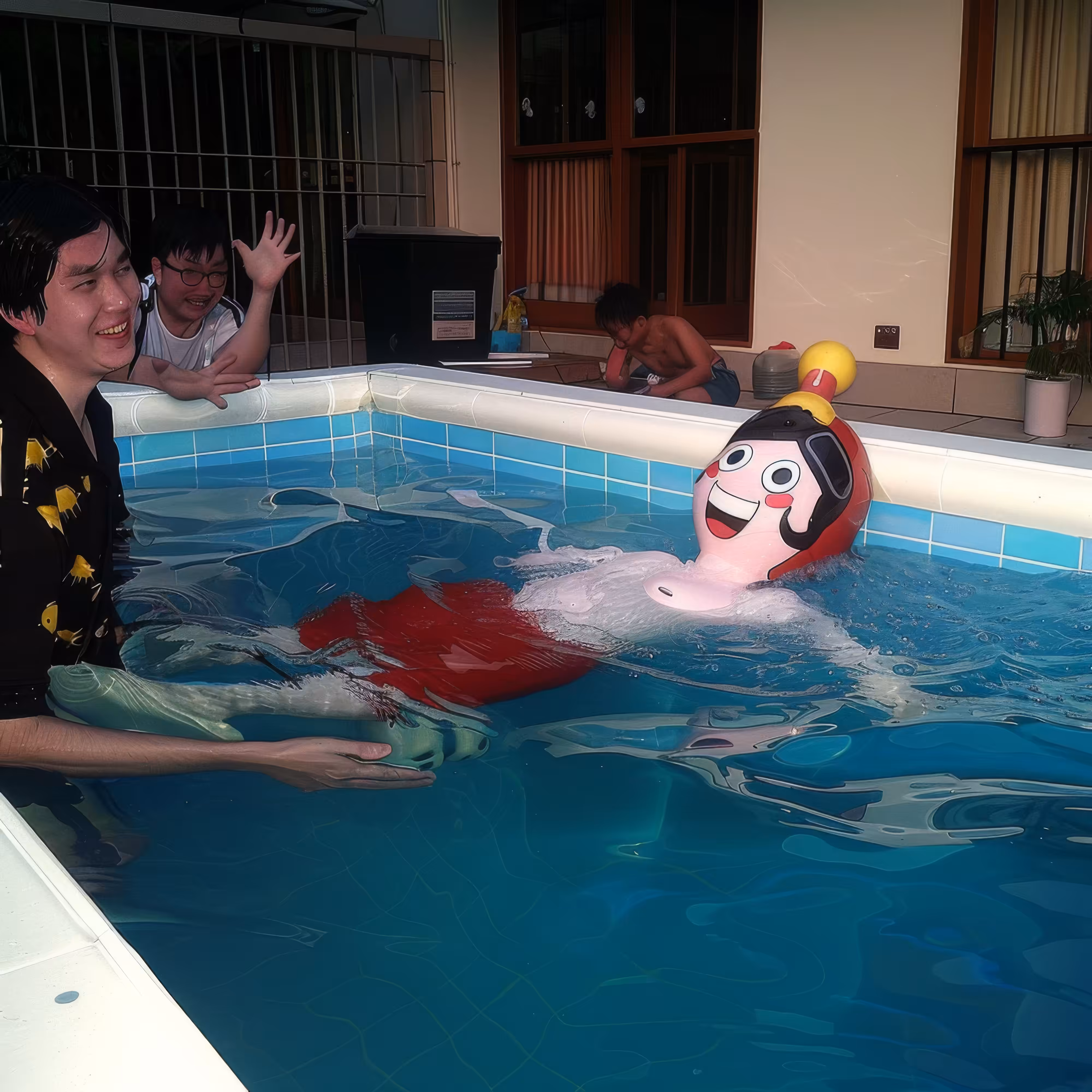 BAD JPEGs: Jacuzzi-Inflatables