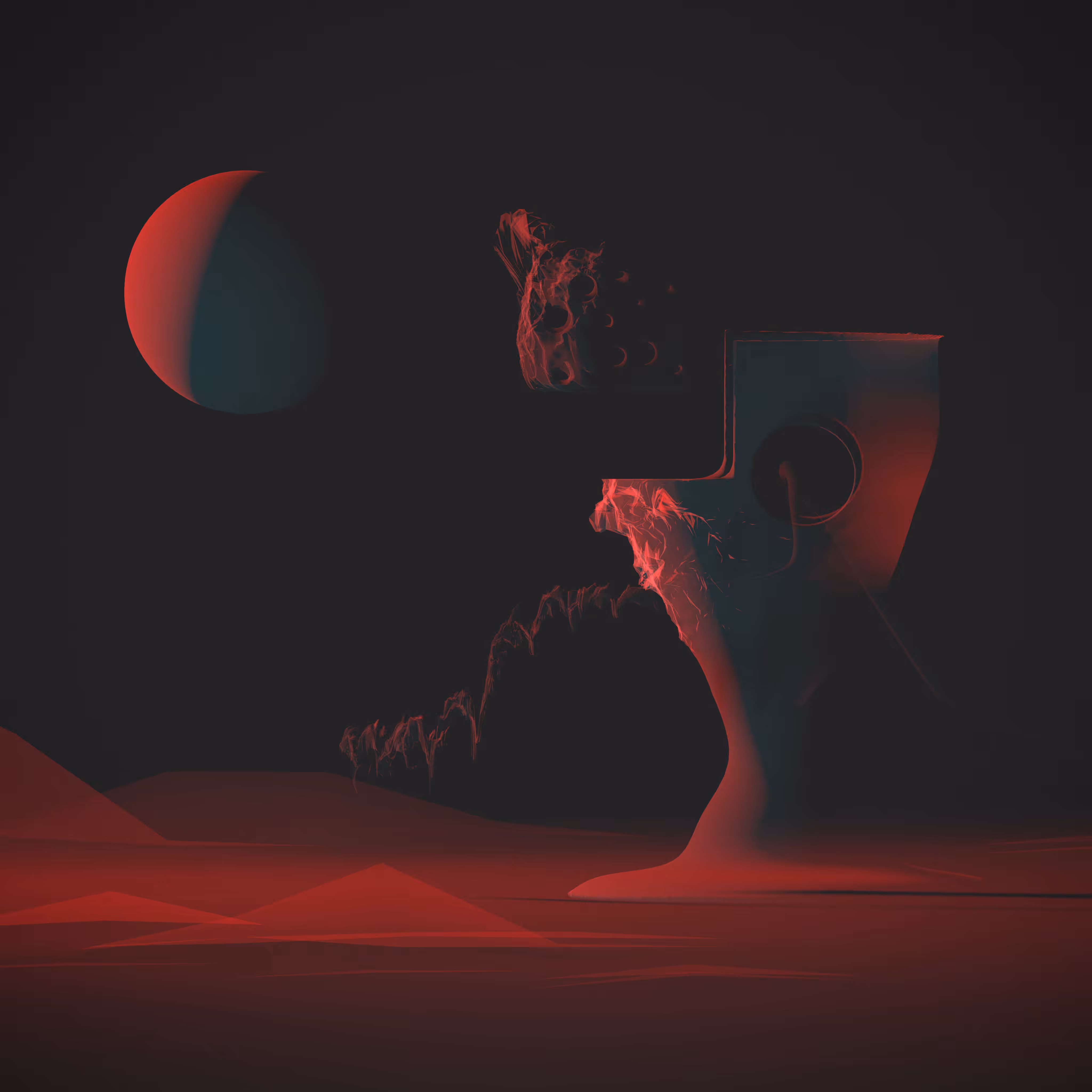 Red desert