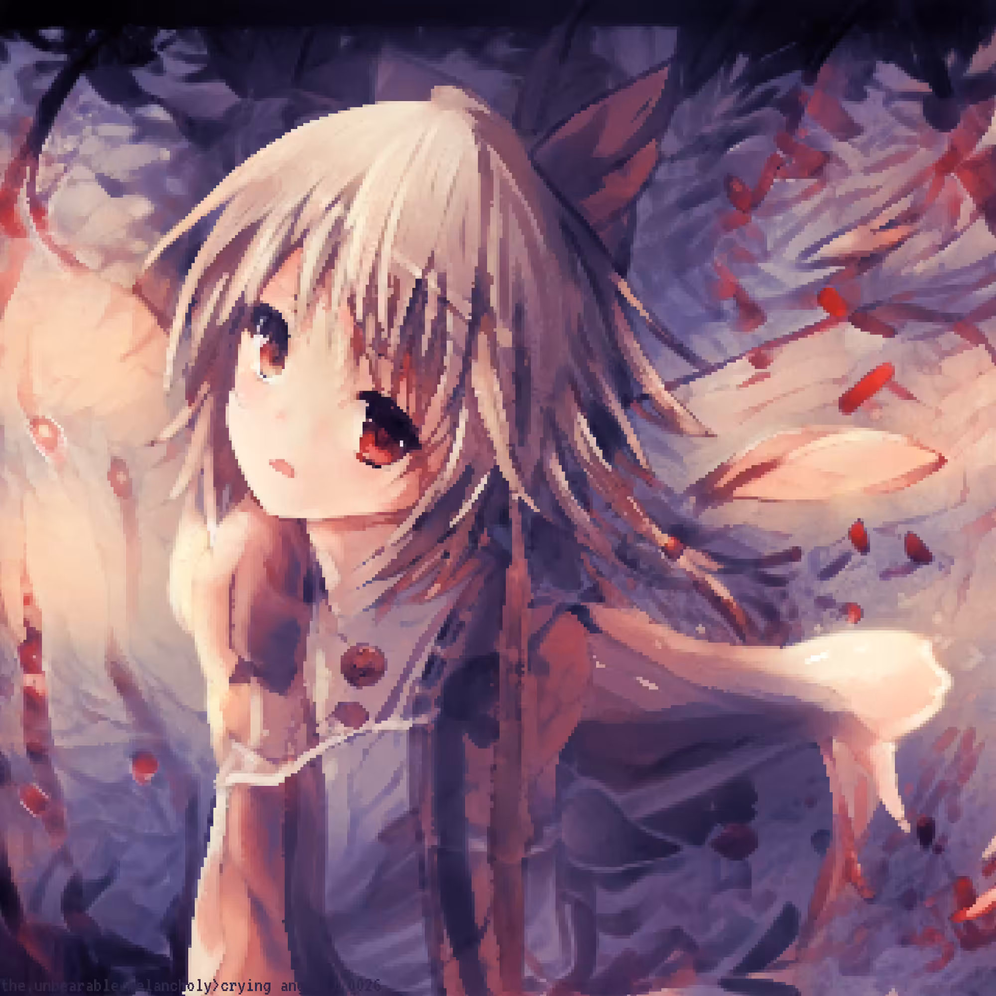 crying angel