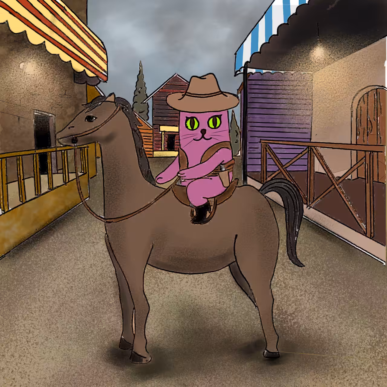 cowboy cat