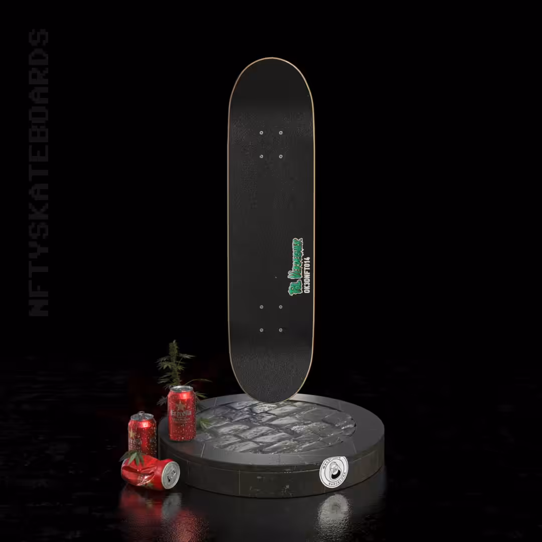nftyskateboards NFT#014  - Pol Verdeguer "Feral Dragon"
