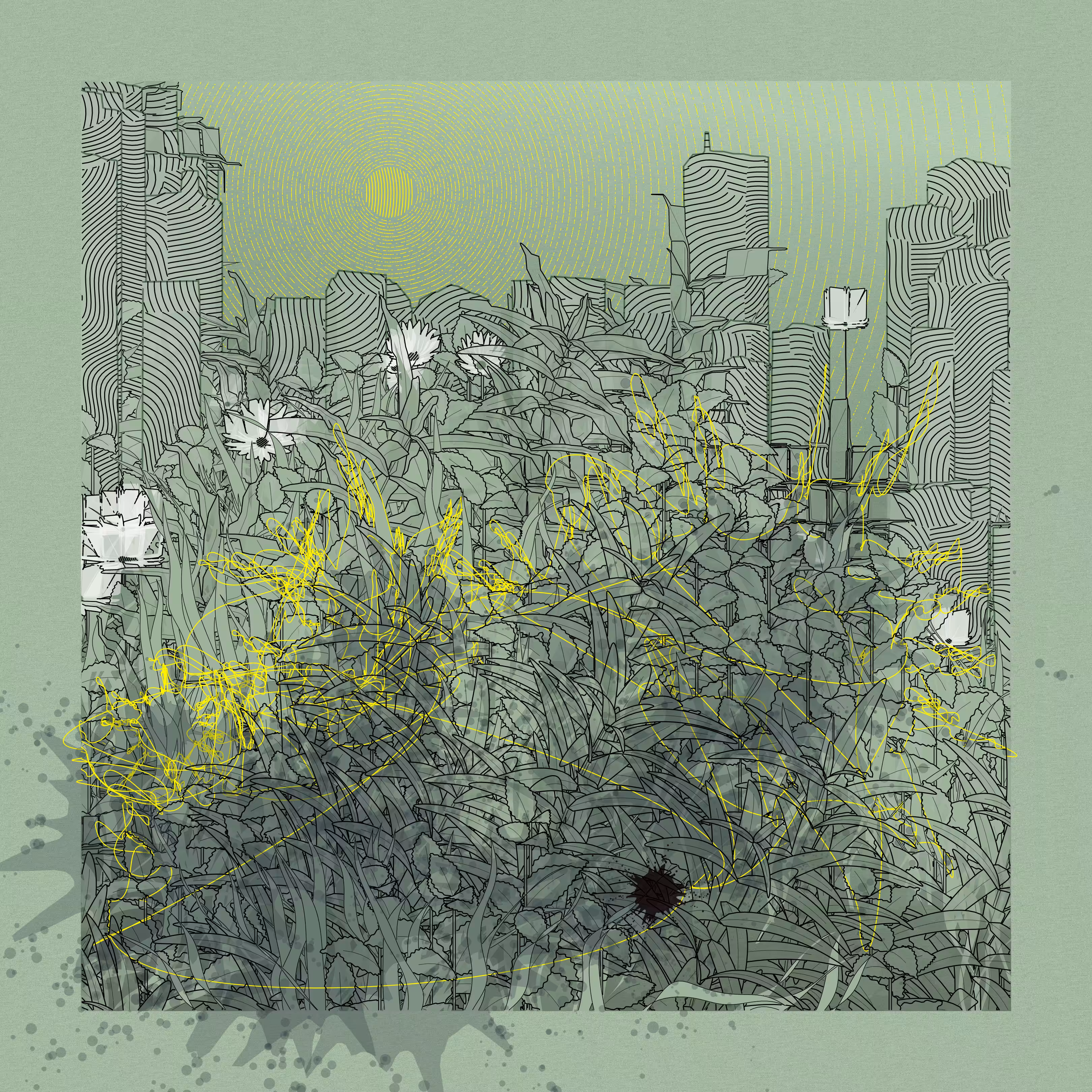 Landscape with Carbon Capture #4398