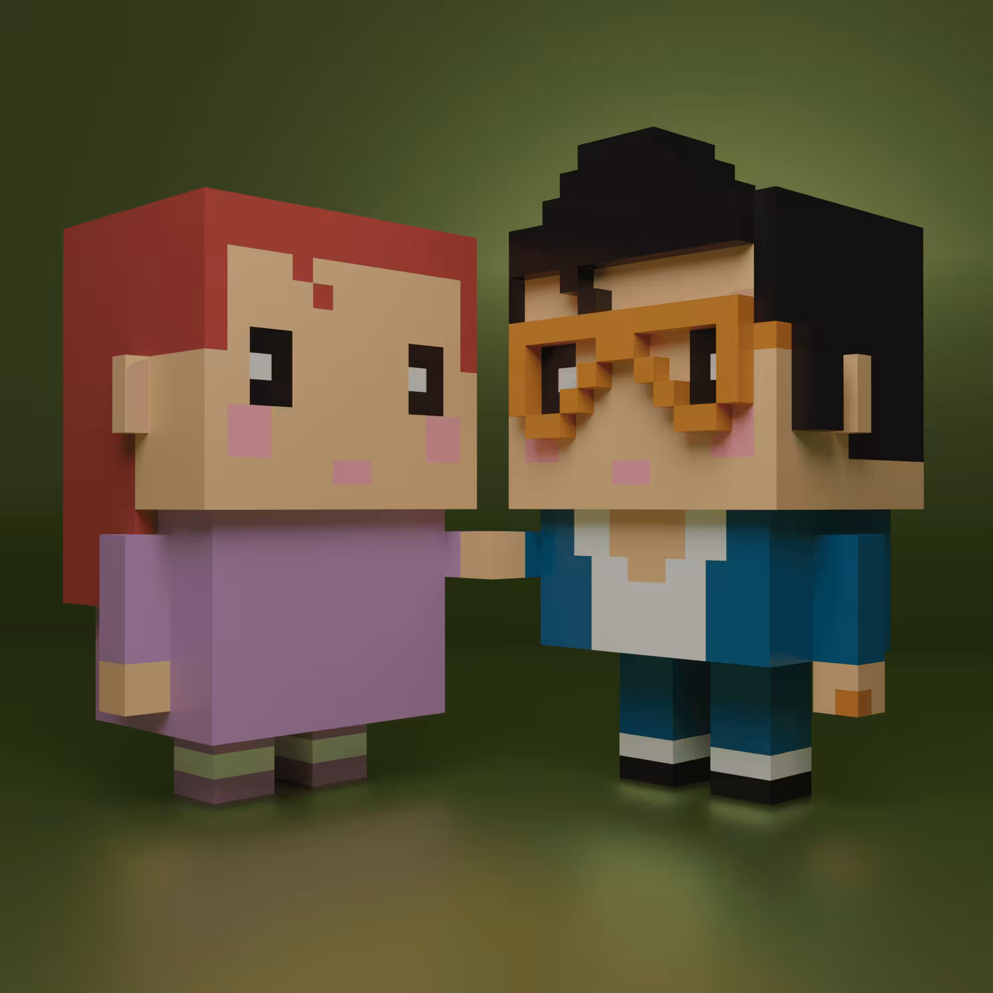 Cubie Love 16 Elvis and Priscilla
